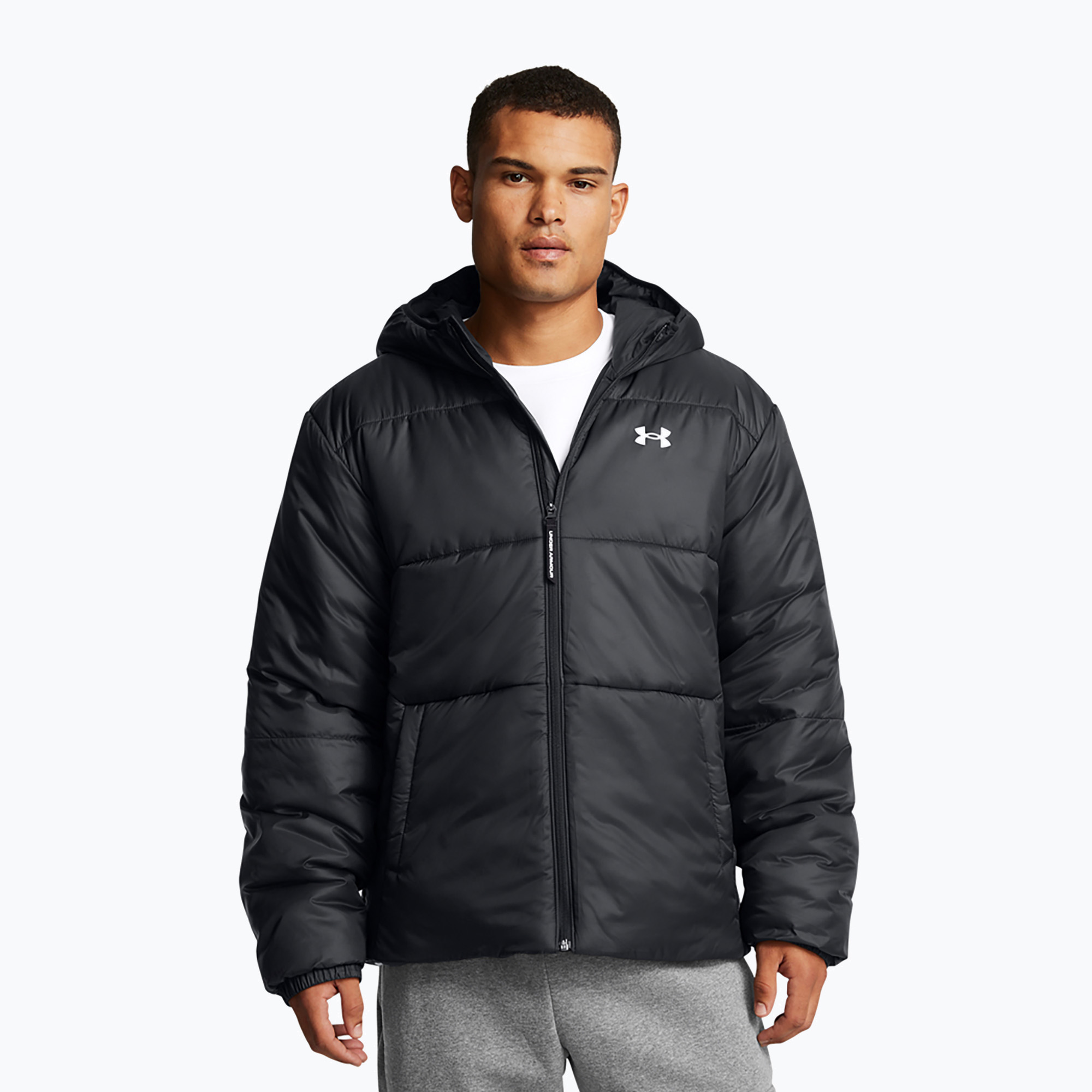 Kurtka męska Under Armour Insulated LW black/white | WYSYŁKA W 24H | 30 DNI NA ZWROT