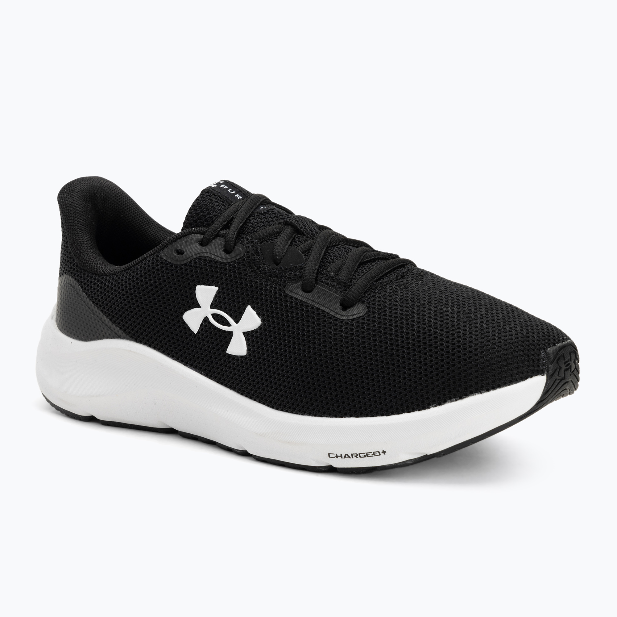 Buty do biegania męskie Under Armour Charged Pursuit 4 black/black/white | WYSYŁKA W 24H | 30 DNI NA ZWROT