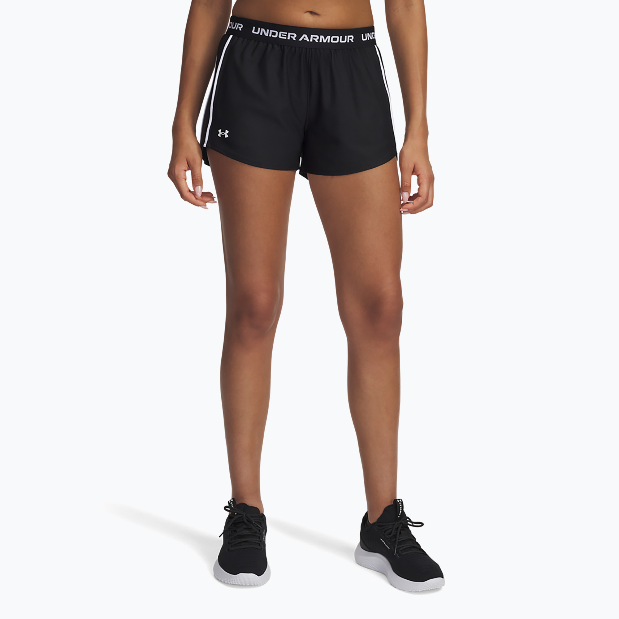 Spodenki damskie Under Armour Tech Play Up black/white | WYSYŁKA W 24H | 30 DNI NA ZWROT