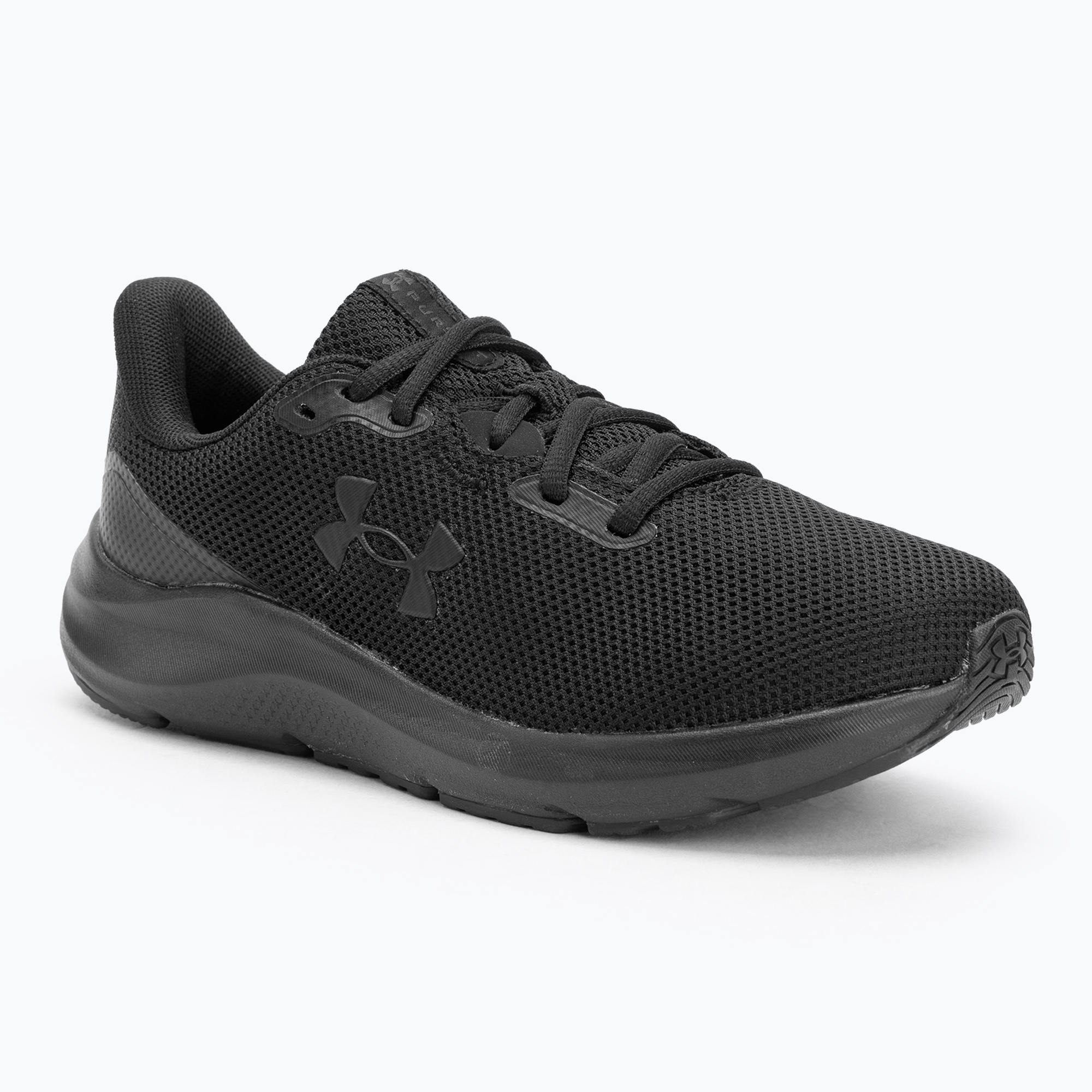 Buty do biegania damskie Under Armour Charged Pursuit 4 black/black/black 