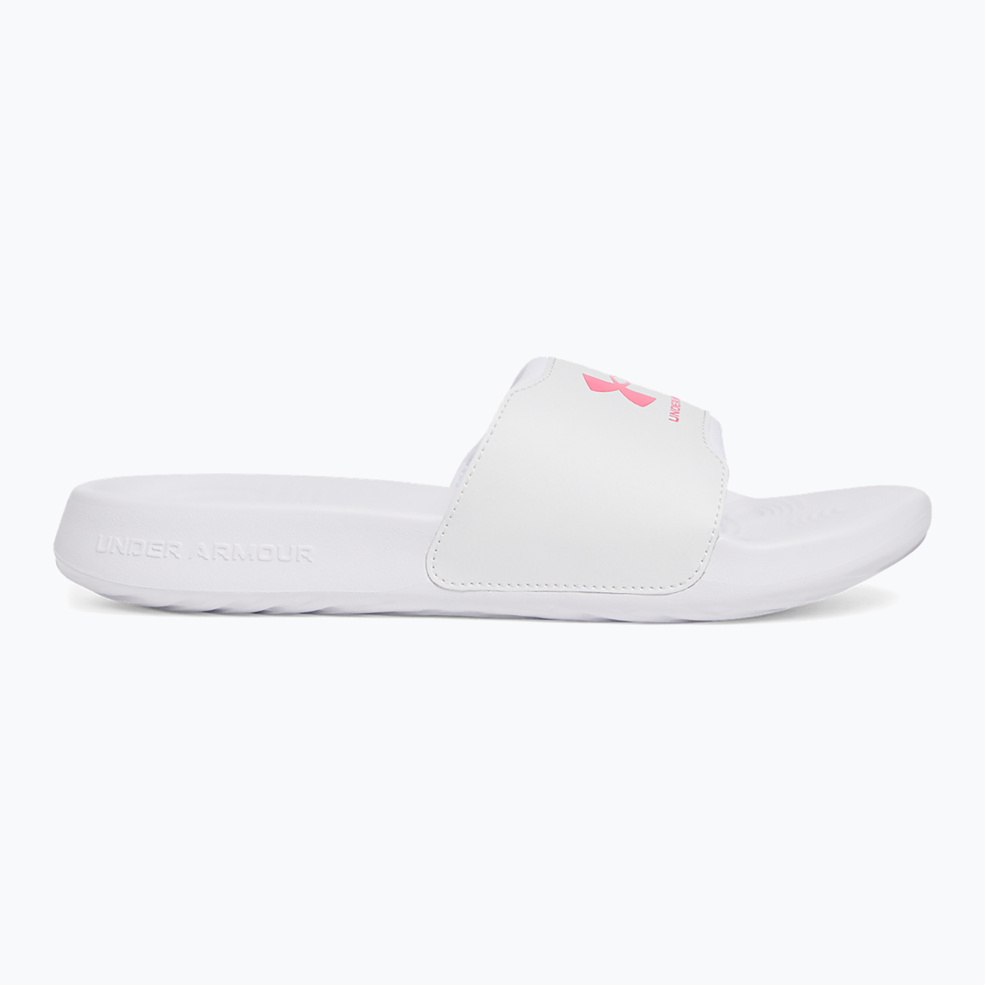 Klapki damskie Under Armour Ignite Select white/white/super pink | WYSYŁKA W 24H | 30 DNI NA ZWROT