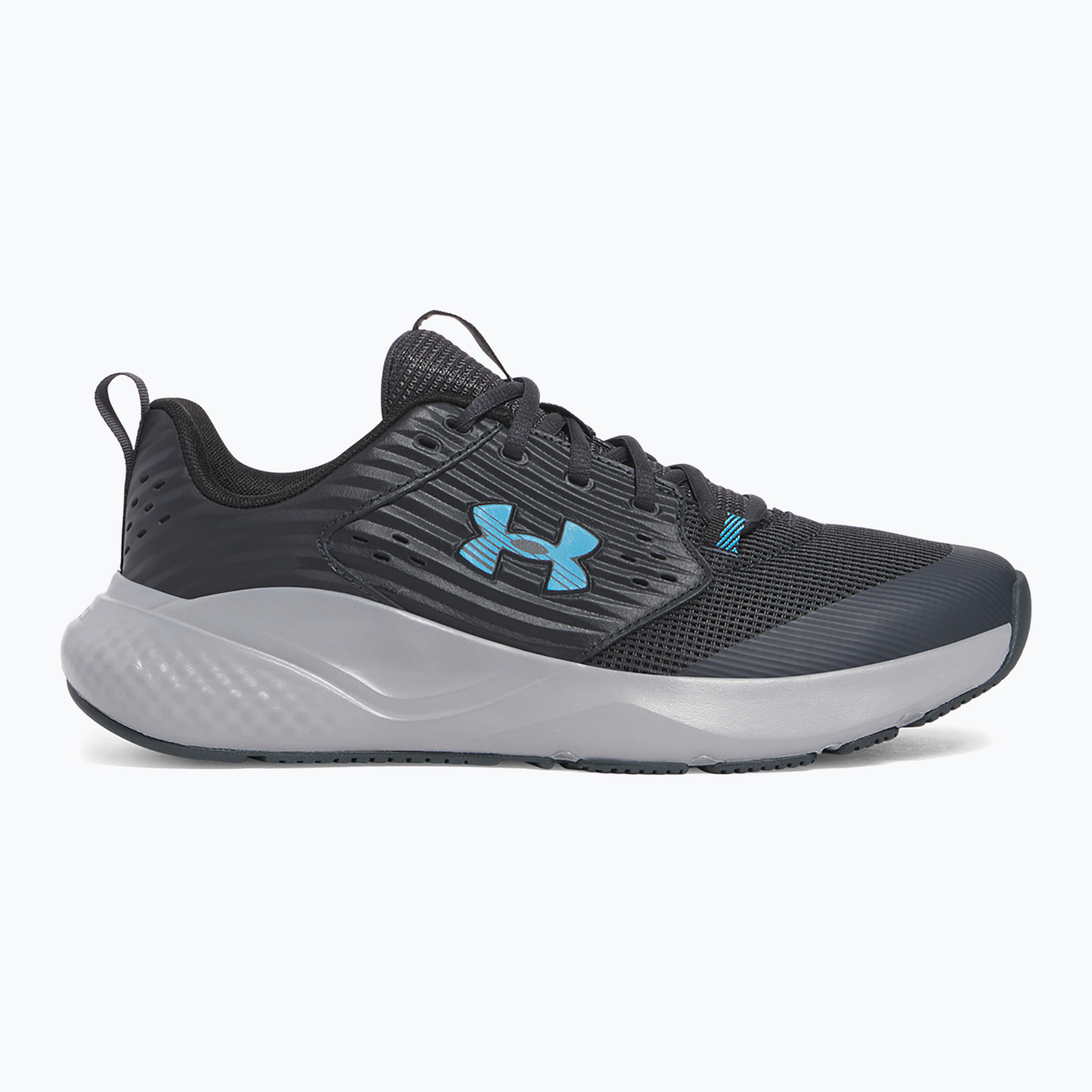 Buty treningowe męskie Under Armour Commit 4 anthracite/steel/ether blue | WYSYŁKA W 24H | 30 DNI NA ZWROT