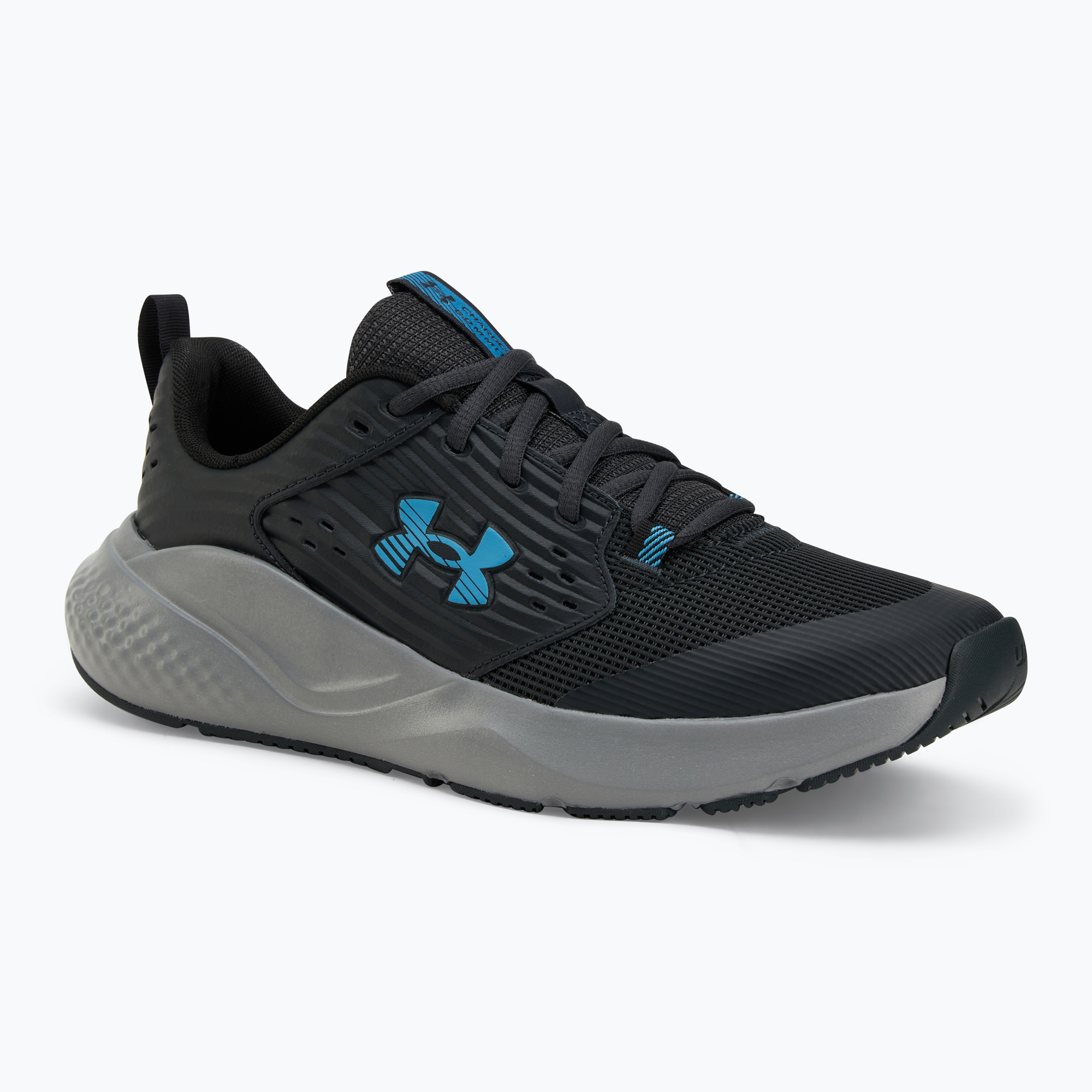 Buty treningowe męskie Under Armour Commit 4 anthracite/steel/ether blue 