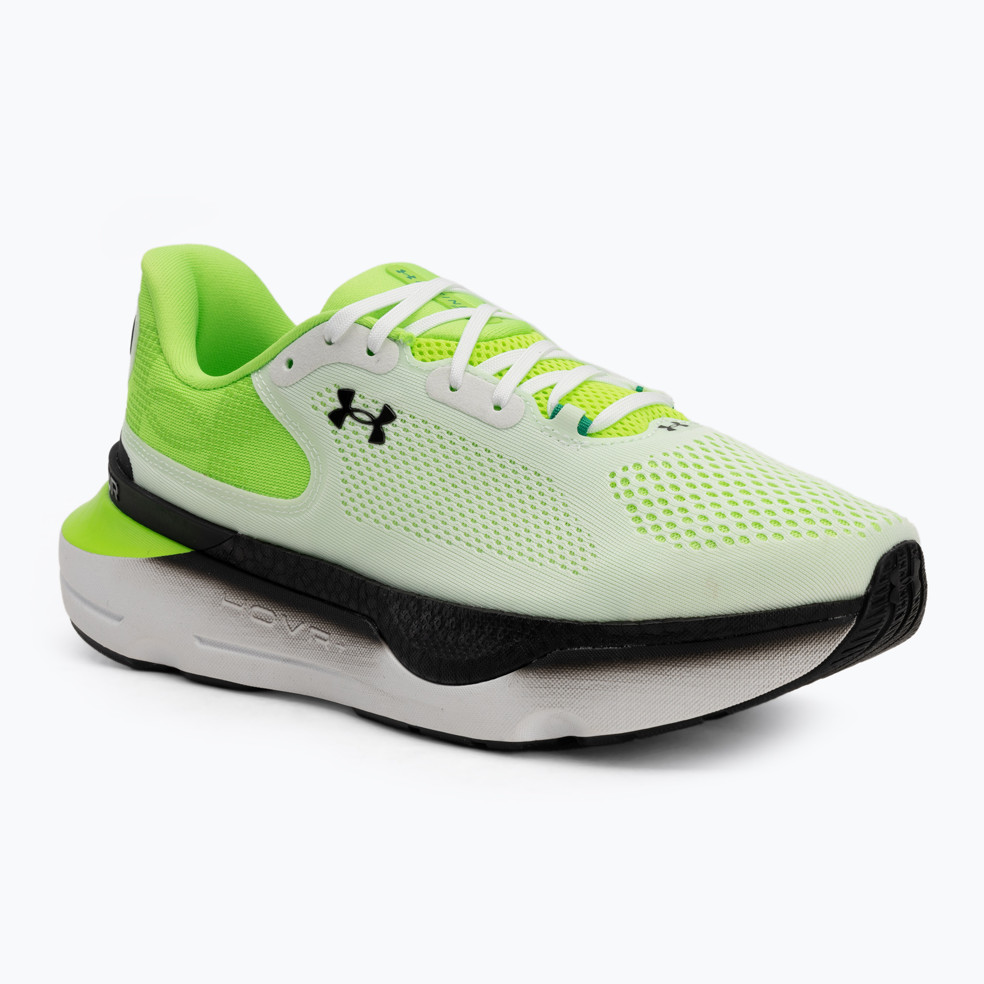 Buty do biegania męskie Under Armour Innfinite Pro 2 white/hyper green/black | WYSYŁKA W 24H | 30 DNI NA ZWROT