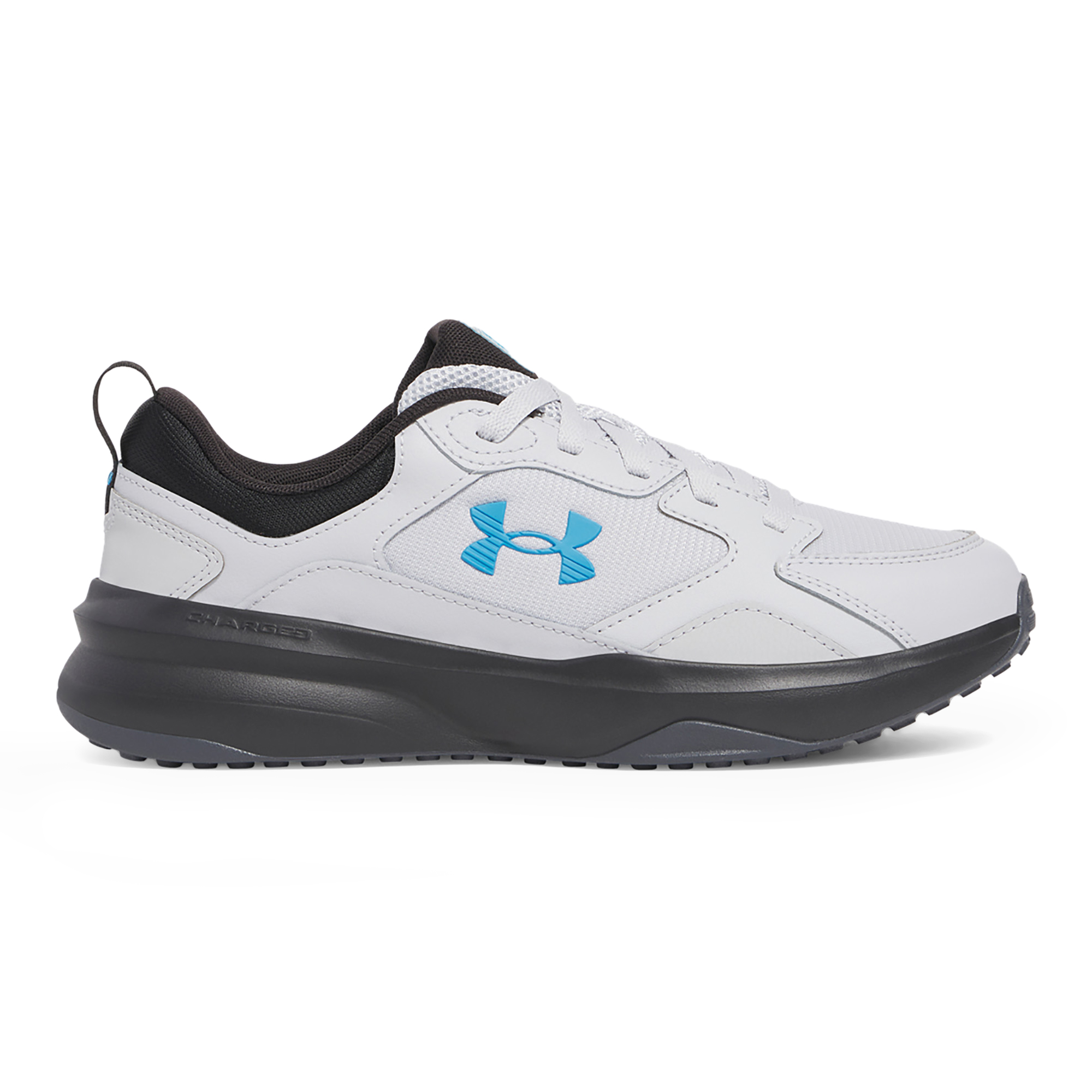 Buty treningowe męskie Under Armour Charged Edge halo gray/black/ether blue | WYSYŁKA W 24H | 30 DNI NA ZWROT