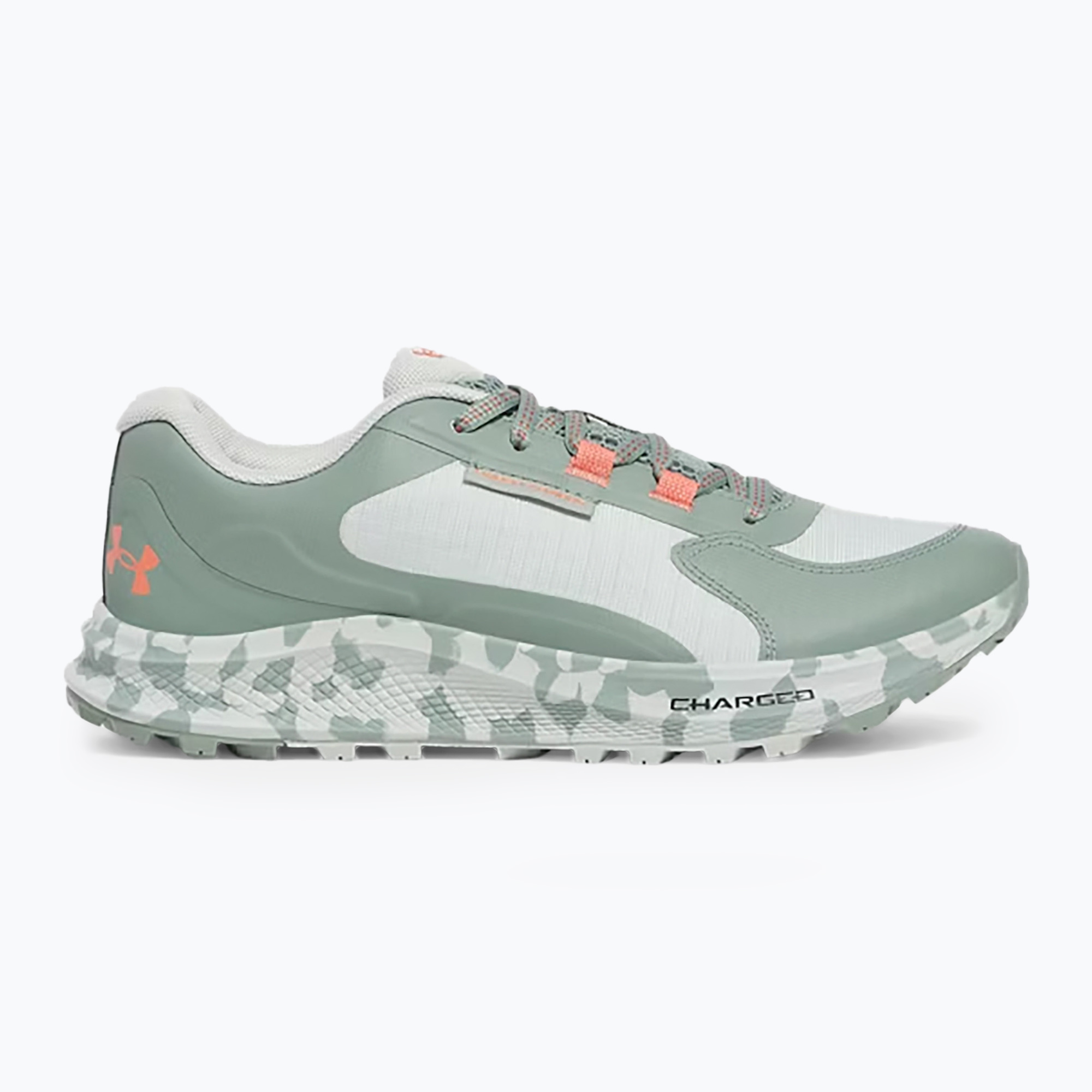 Buty do biegania damskie Under Armour Charged Bandit Trail 3 hydro green/silica green/blush orange | WYSYŁKA W 24H | 30 DNI NA ZWROT