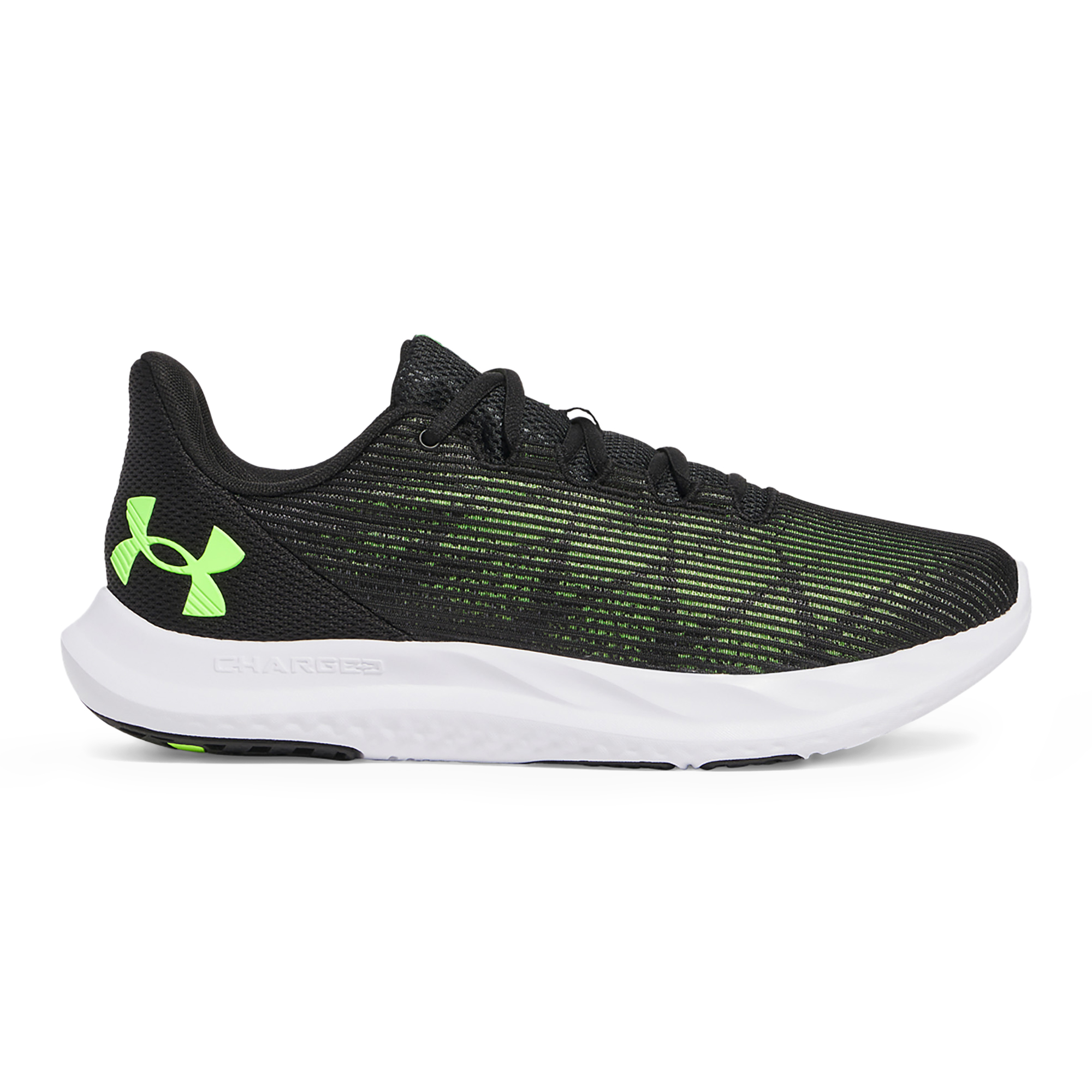 Buty do biegania męskie Under Armour Charged Speed Swift black/black/hyper green | WYSYŁKA W 24H | 30 DNI NA ZWROT