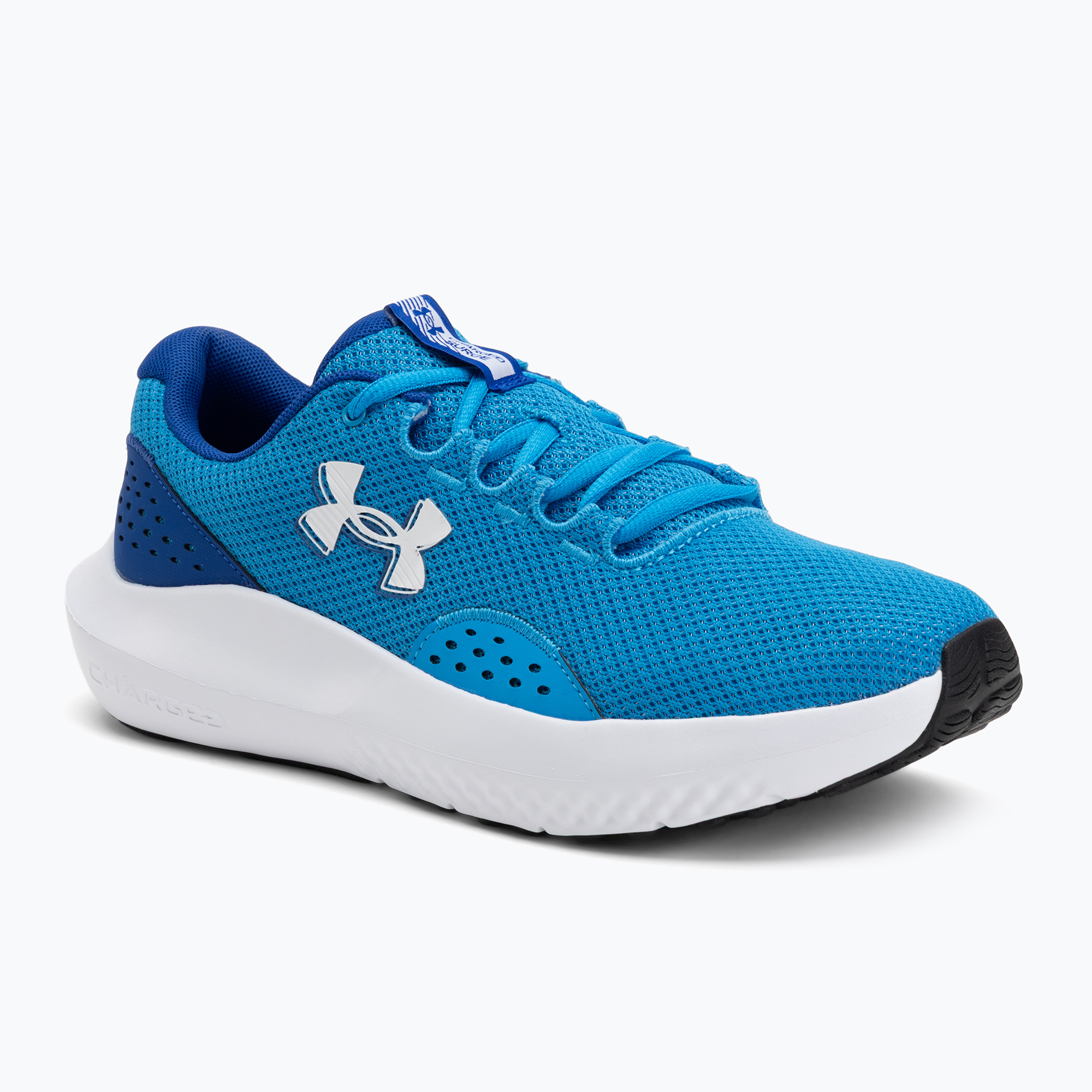 Buty do biegania męskie Under Armour Charged Surge 4 electric blue/royal/white 