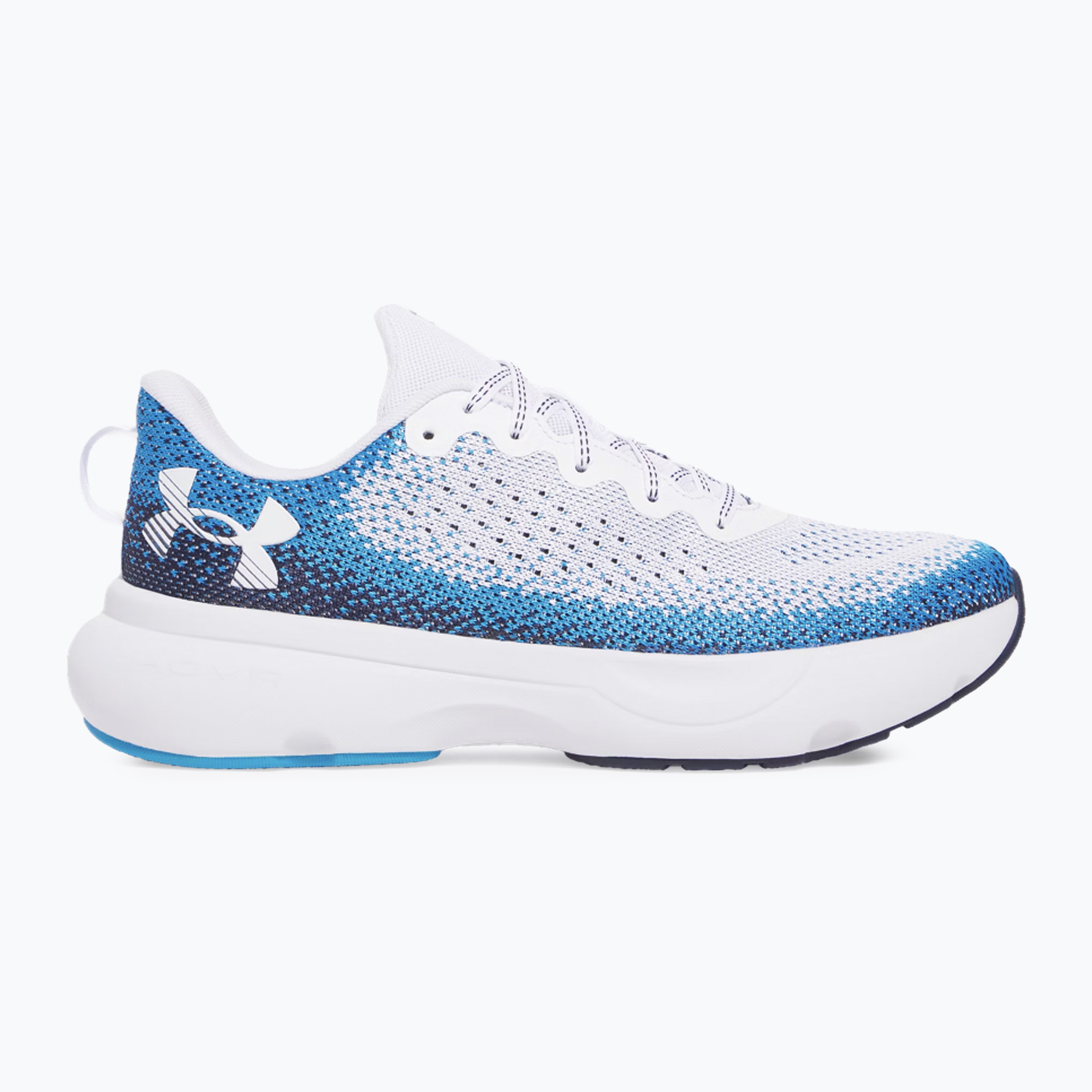 Buty do biegania męskie Under Armour Infinite white/electric blue/white 