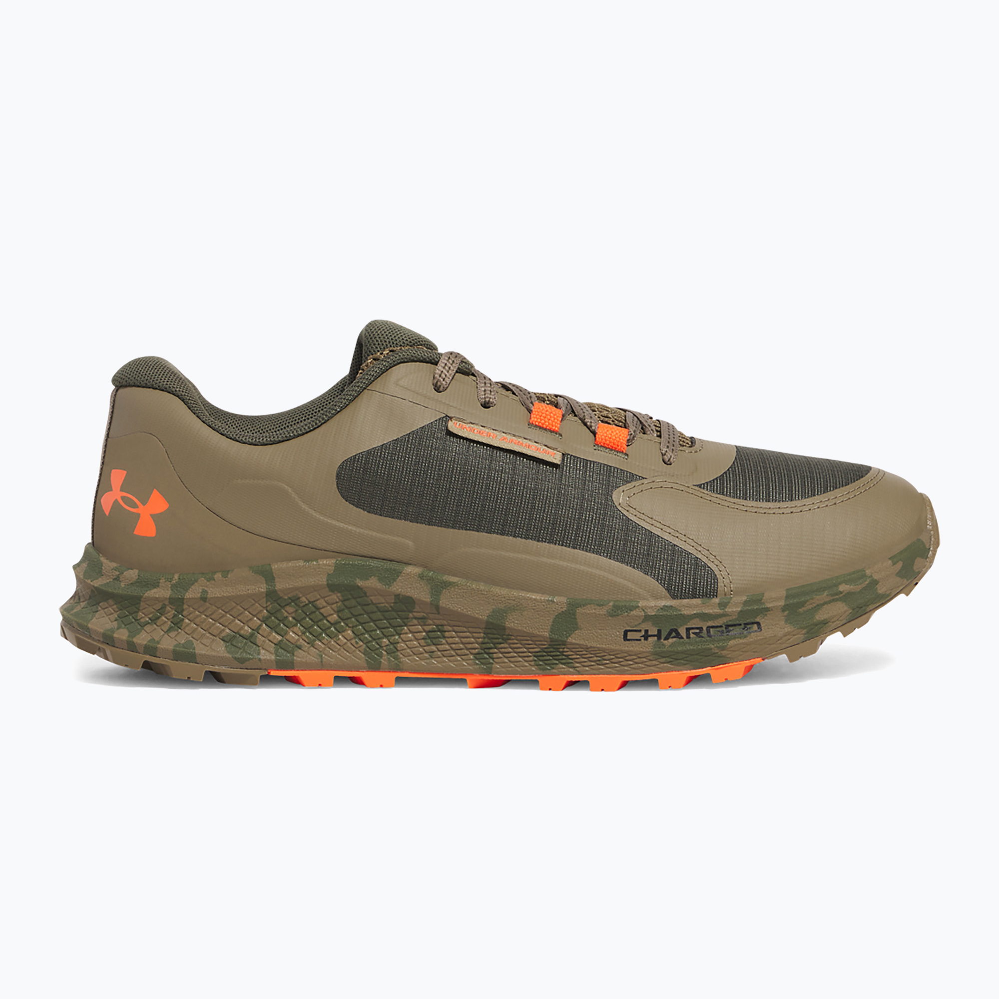 Buty do biegania męskie Under Armour Charged Bandit Trail 3 marine od green/bayou/ares red 