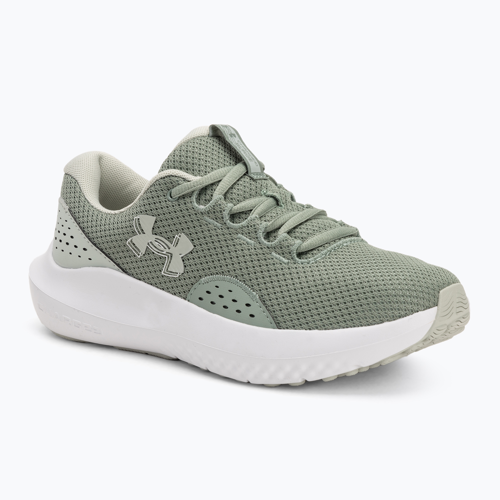 Buty do biegania damskie Under Armour Charged Surge 4 silica green/hydro green/hydro green | WYSYŁKA W 24H | 30 DNI NA ZWROT