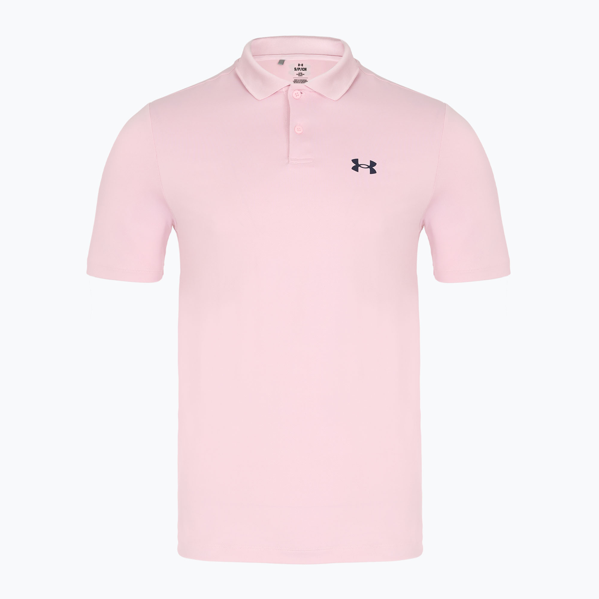 Koszulka polo męska Under Armour Matchplay Polo prime pink/midnight navy 