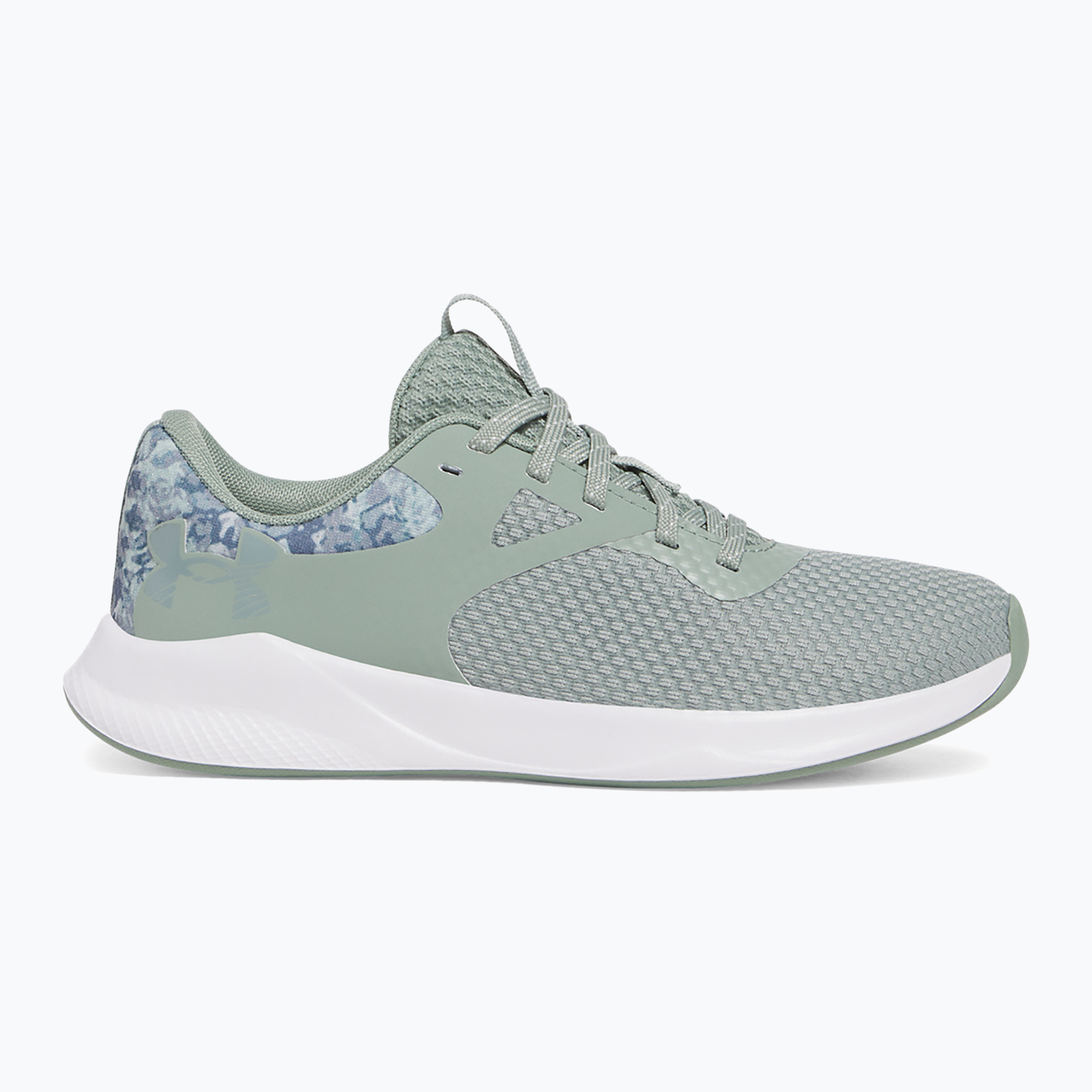 Buty treningowe damskie Under Armour Charged Aurora 2+ silica green/white/metallic silica | WYSYŁKA W 24H | 30 DNI NA ZWROT