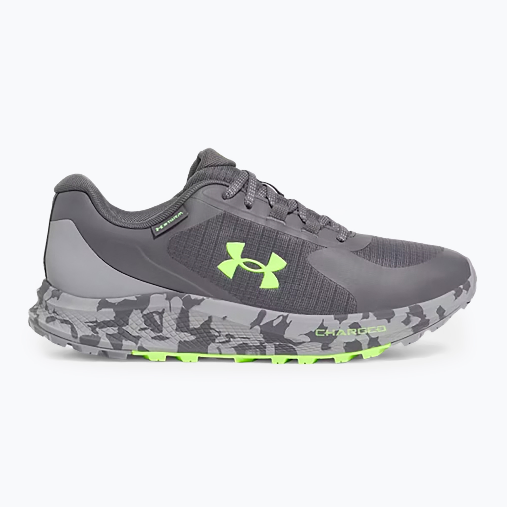 Buty do biegania męskie Under Armour Charged Bandit Trail 3 castlerock/steel/hyper green | WYSYŁKA W 24H | 30 DNI NA ZWROT