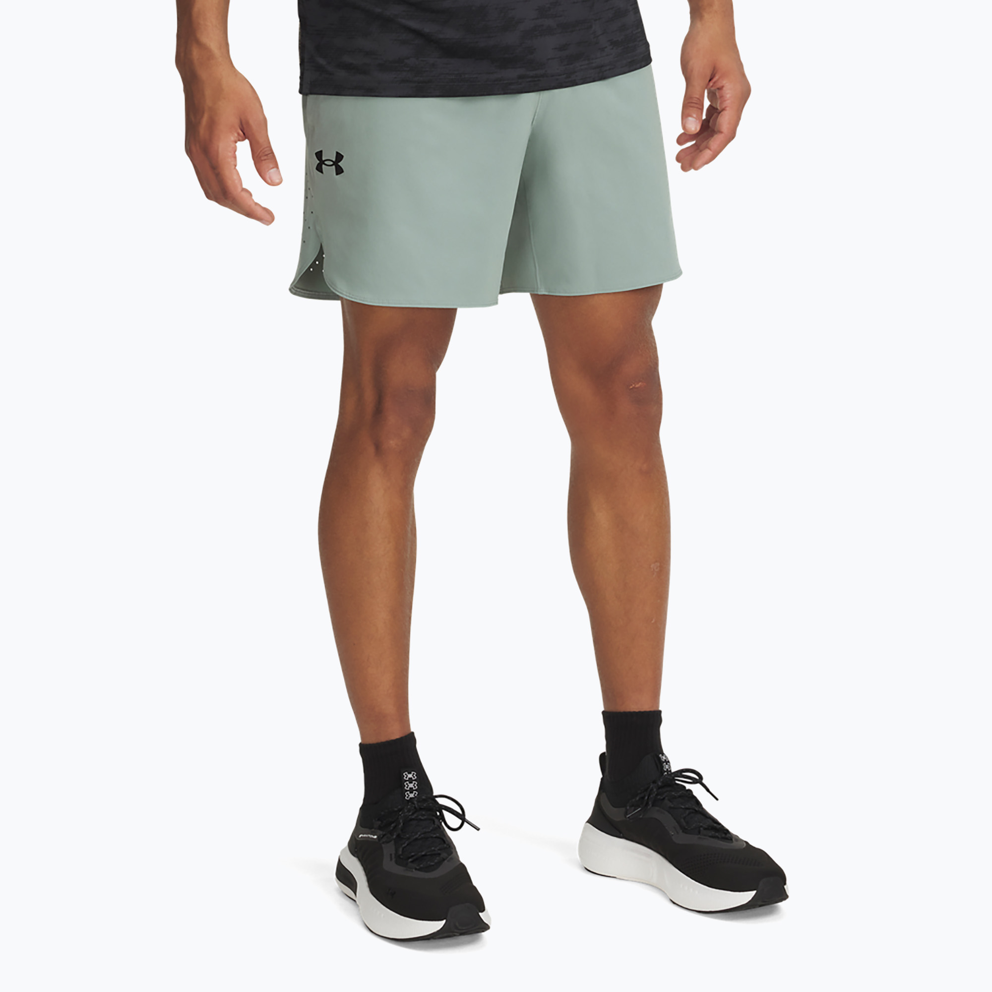 Spodenki męskie Under Armour Vanish Elite silica green/black | WYSYŁKA W 24H | 30 DNI NA ZWROT