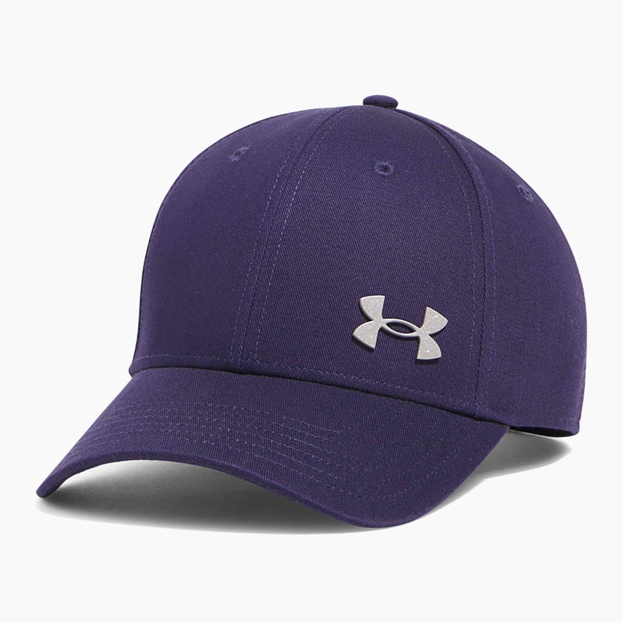 Czapka z daszkiem męska Under Armour Sportstyle Metal Adjustable midnight navy/silver | WYSYŁKA W 24H | 30 DNI NA ZWROT