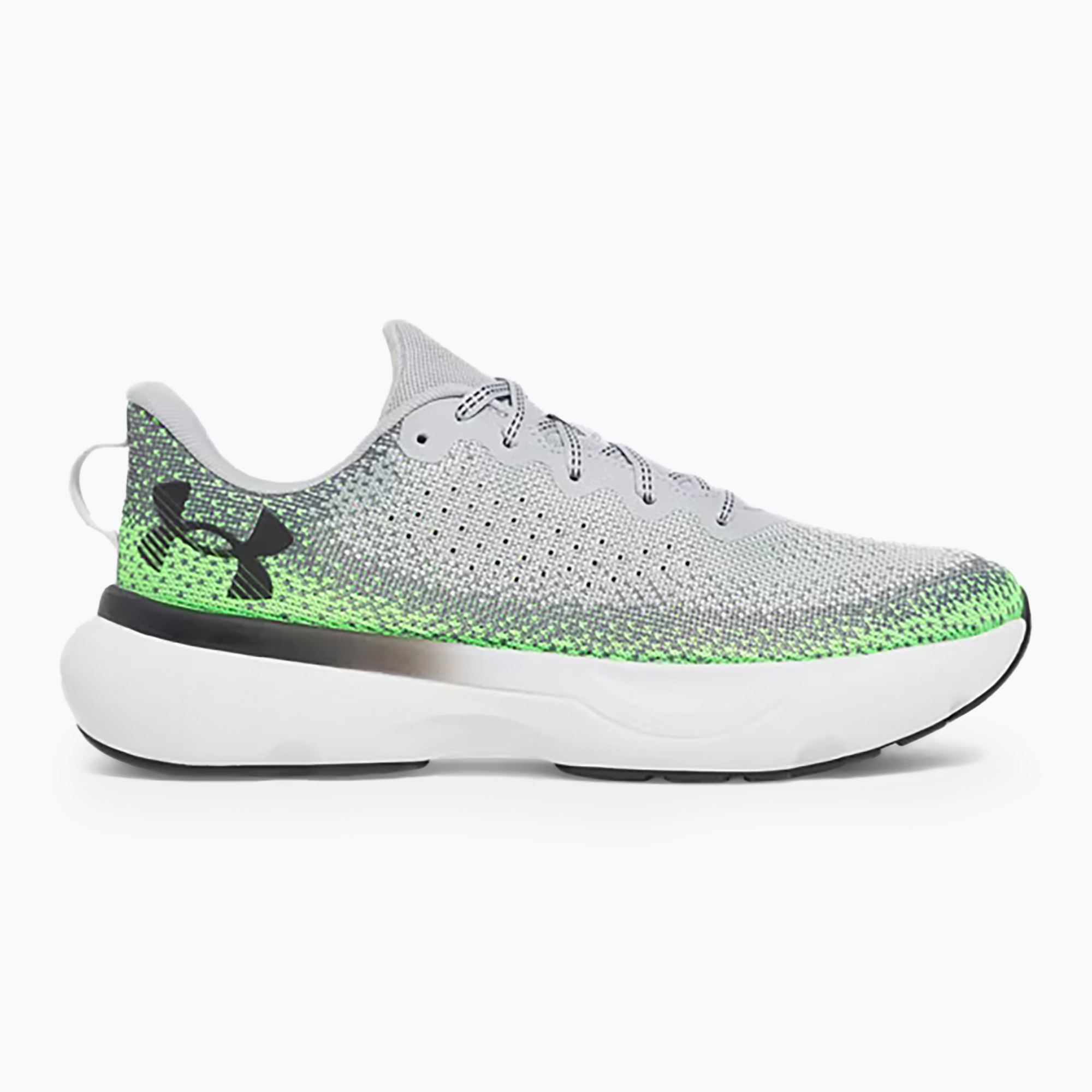 Buty do biegania męskie Under Armour Infinite mod gray/hyper green/black | WYSYŁKA W 24H | 30 DNI NA ZWROT