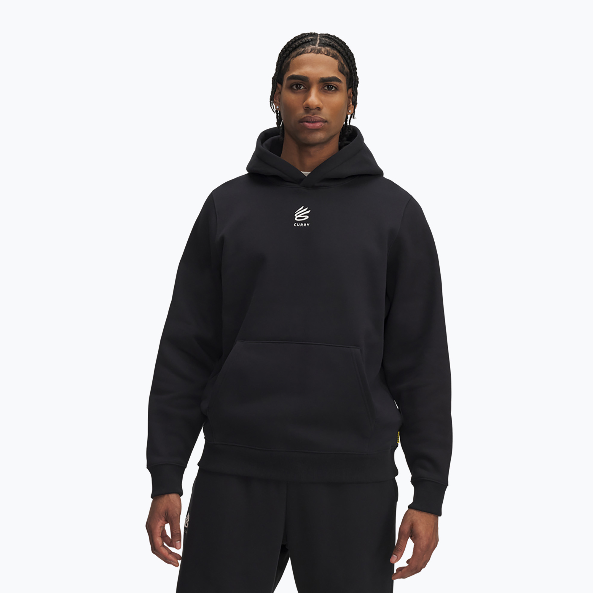 Bluza męska Under Armour Curry Splash Hoodie black / white clay | WYSYŁKA W 24H | 30 DNI NA ZWROT