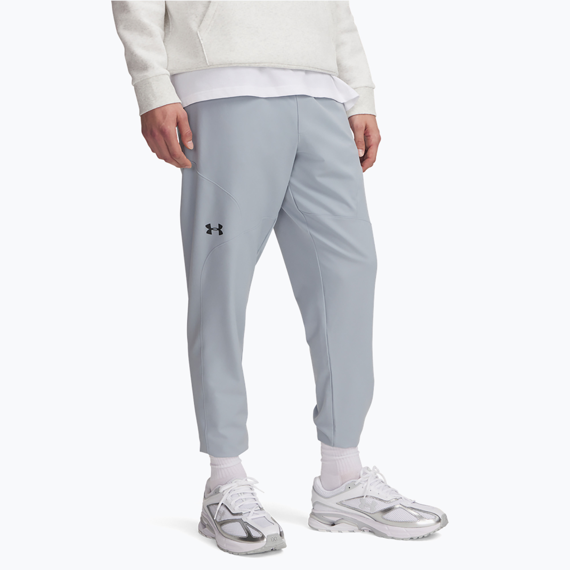 Spodnie treningowe męskie Under Armour Unstoppable Tapered harbor blue/black | WYSYŁKA W 24H | 30 DNI NA ZWROT