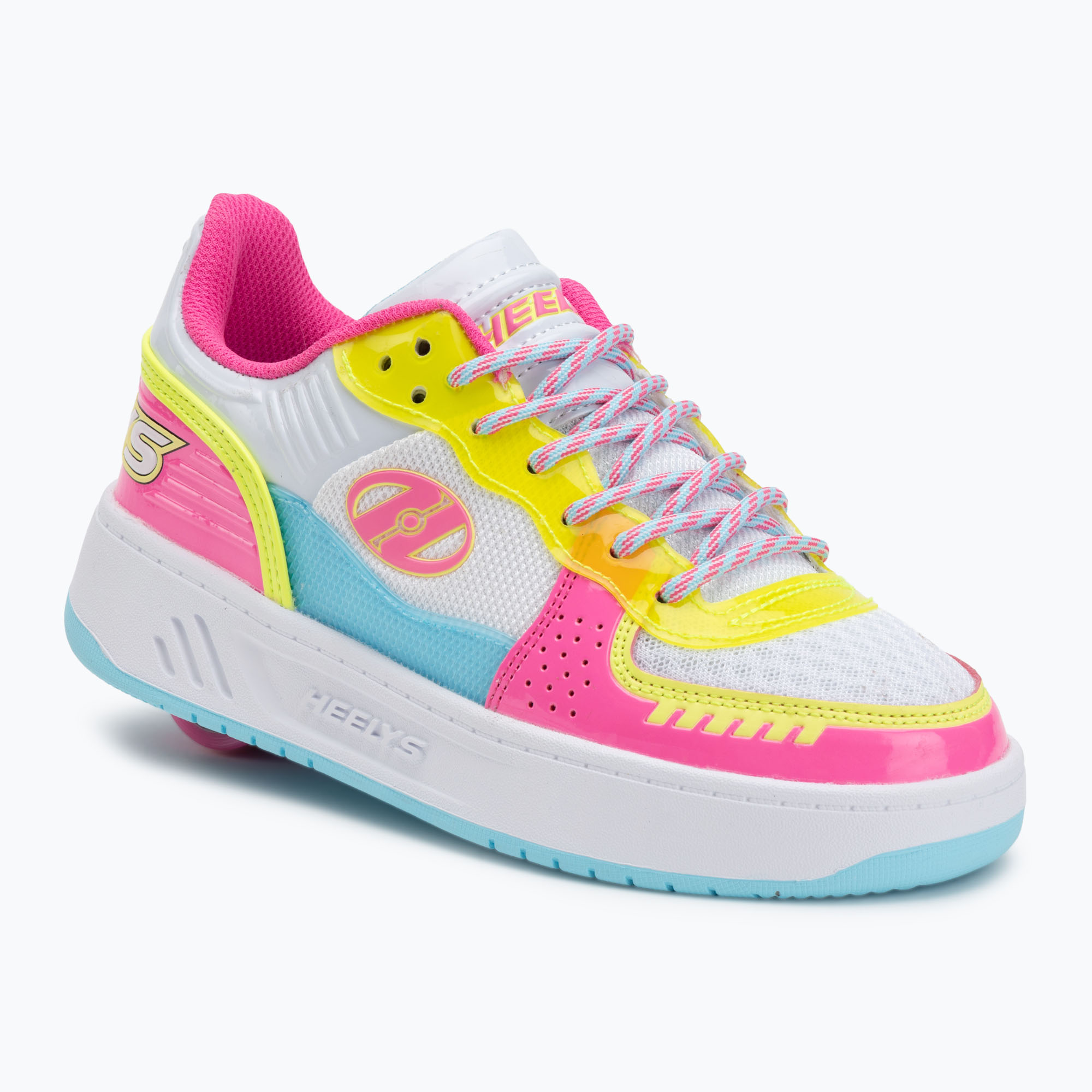 Butorolki dziecięce Heelys Rezerve FN white/neon pink/aqua/neon yellow 