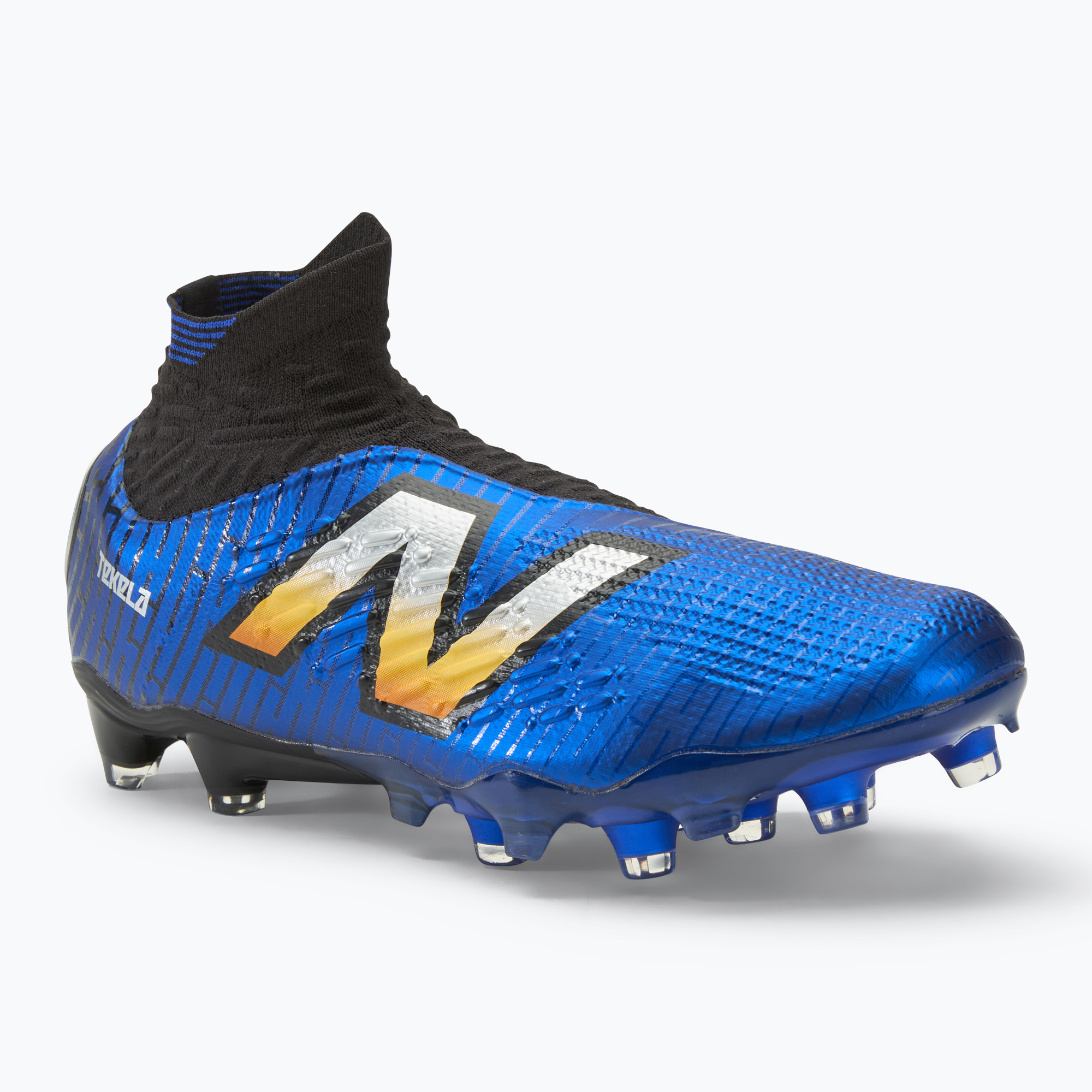 Buty piłkarskie męskie New Balance Tekela Pro V4+ FG blue | WYSYŁKA W 24H | 30 DNI NA ZWROT