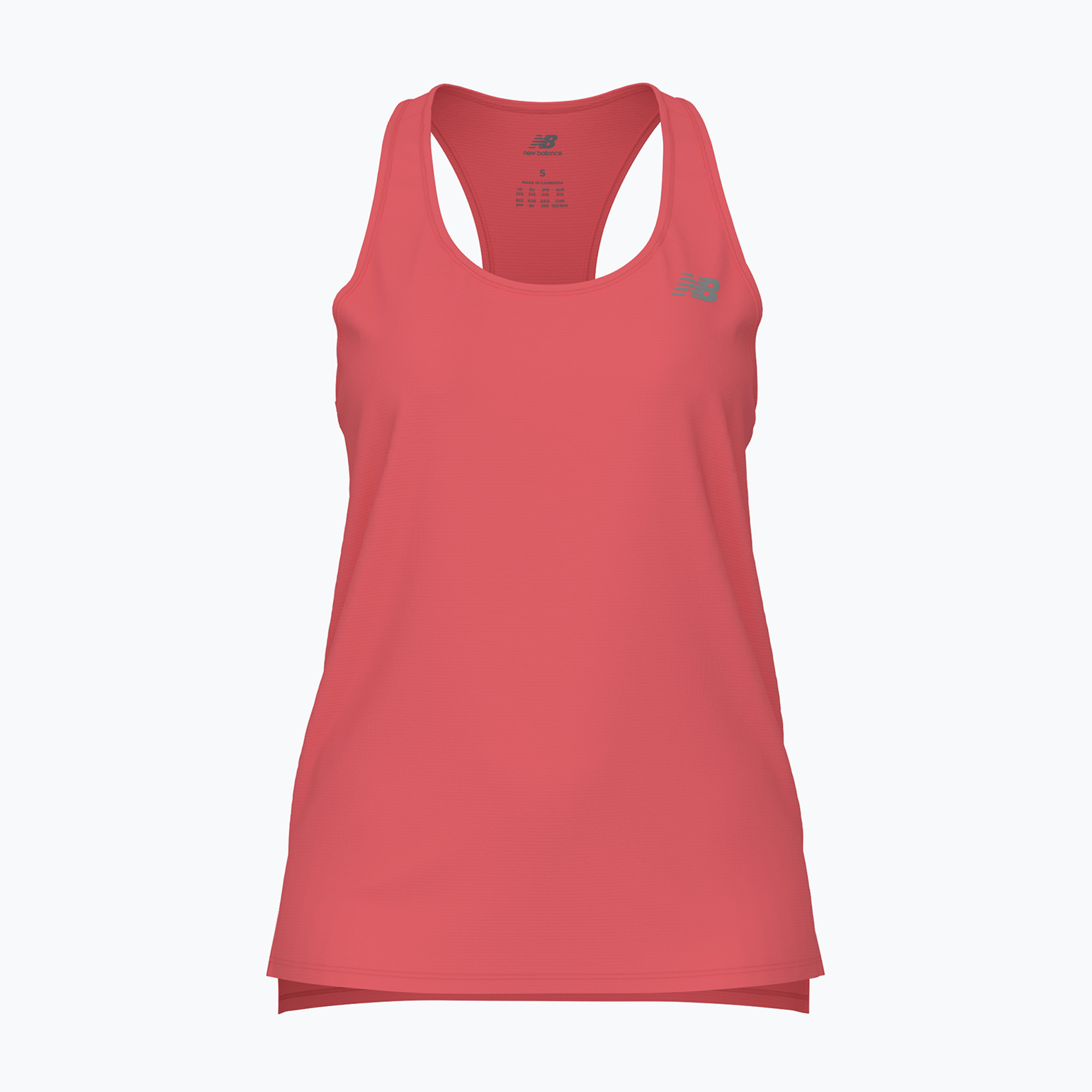 Tank top do biegania damski New Balance Sport Essentials Tank driftred | WYSYŁKA W 24H | 30 DNI NA ZWROT