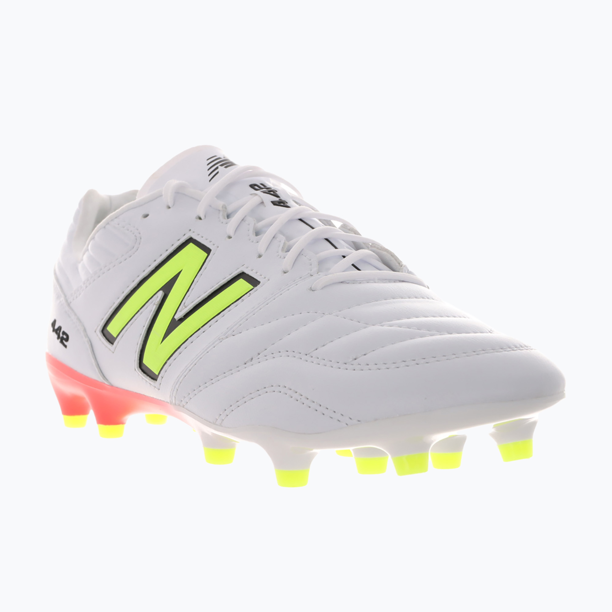 Buty piłkarskie męskie New Balance 442 Pro V2 FG white | WYSYŁKA W 24H | 30 DNI NA ZWROT