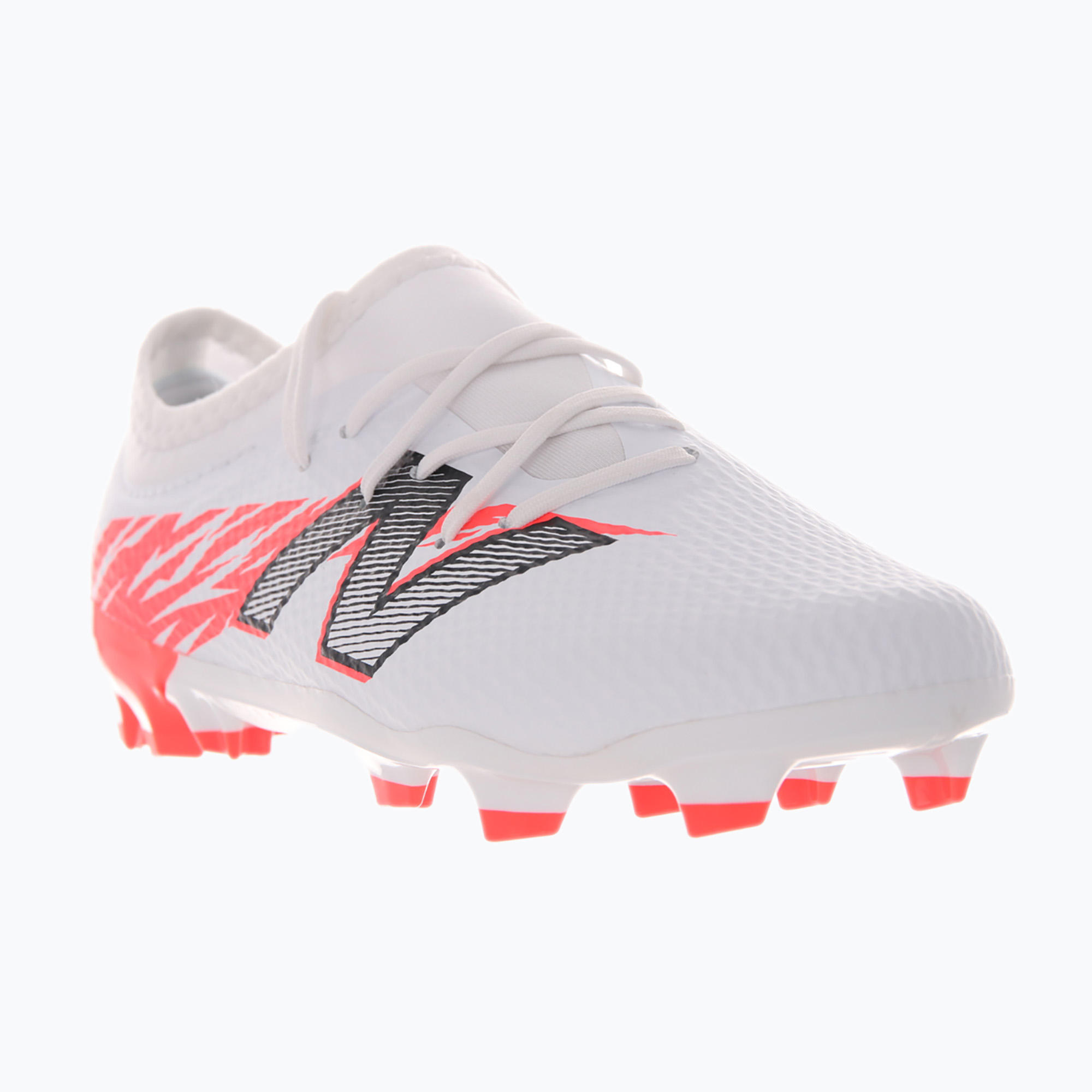 Buty piłkarskie dziecięce New Balance Furon Team V8 Jr FG white | WYSYŁKA W 24H | 30 DNI NA ZWROT