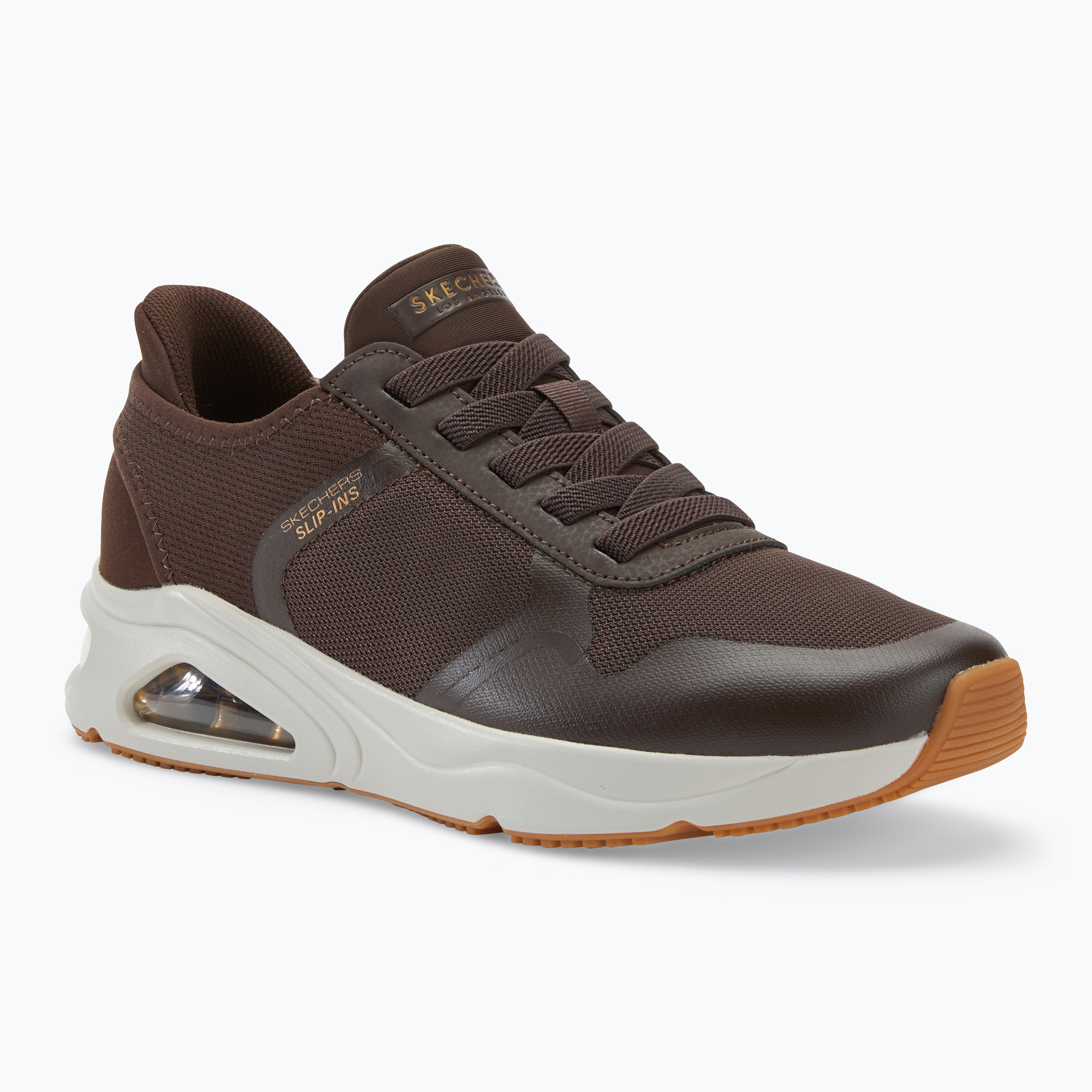 Buty męskie SKECHERS Uno Tres-Air Necessairy Comfort chocolate | WYSYŁKA W 24H | 30 DNI NA ZWROT