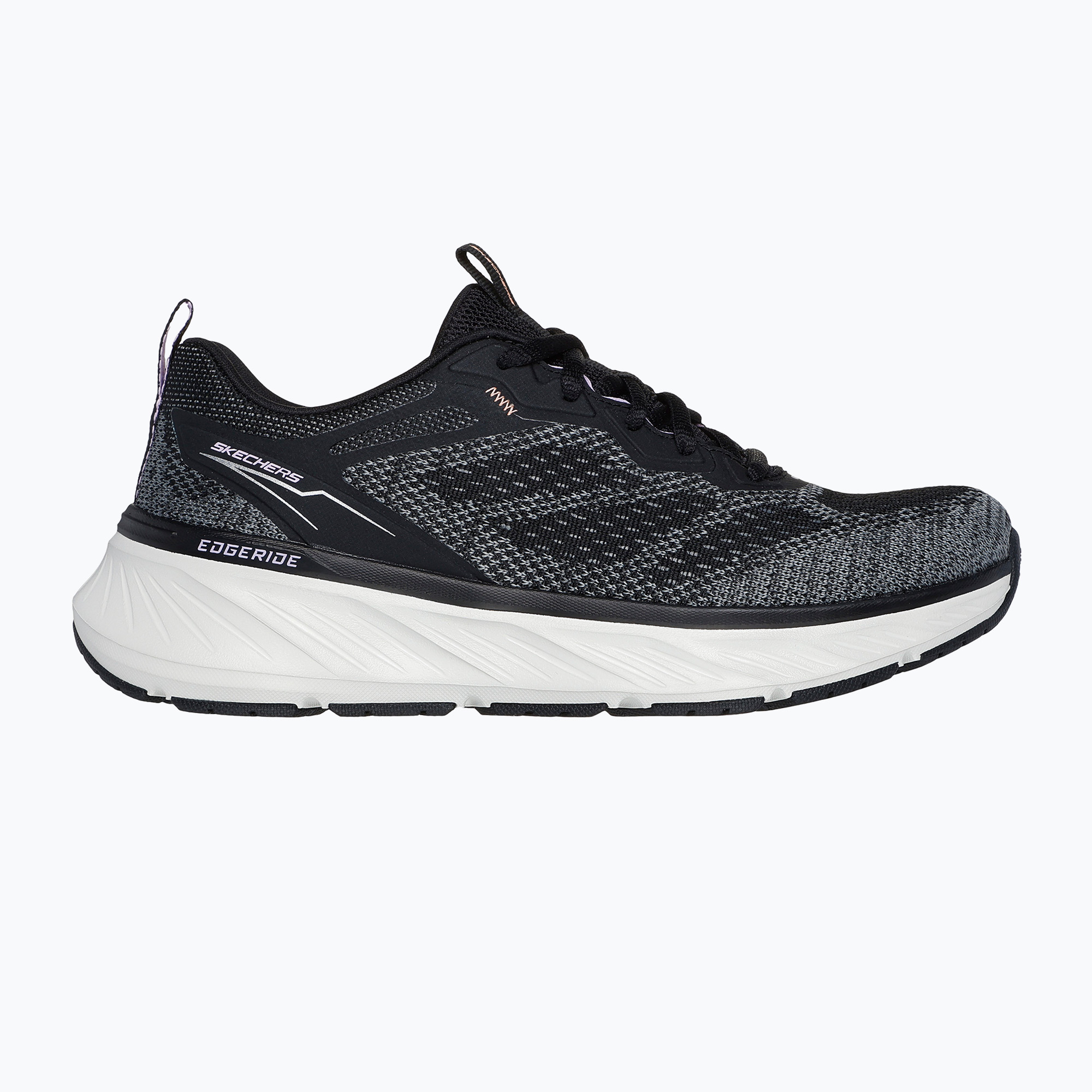 Buty damskie SKECHERS Edgeride Power Flow black/lavender | WYSYŁKA W 24H | 30 DNI NA ZWROT