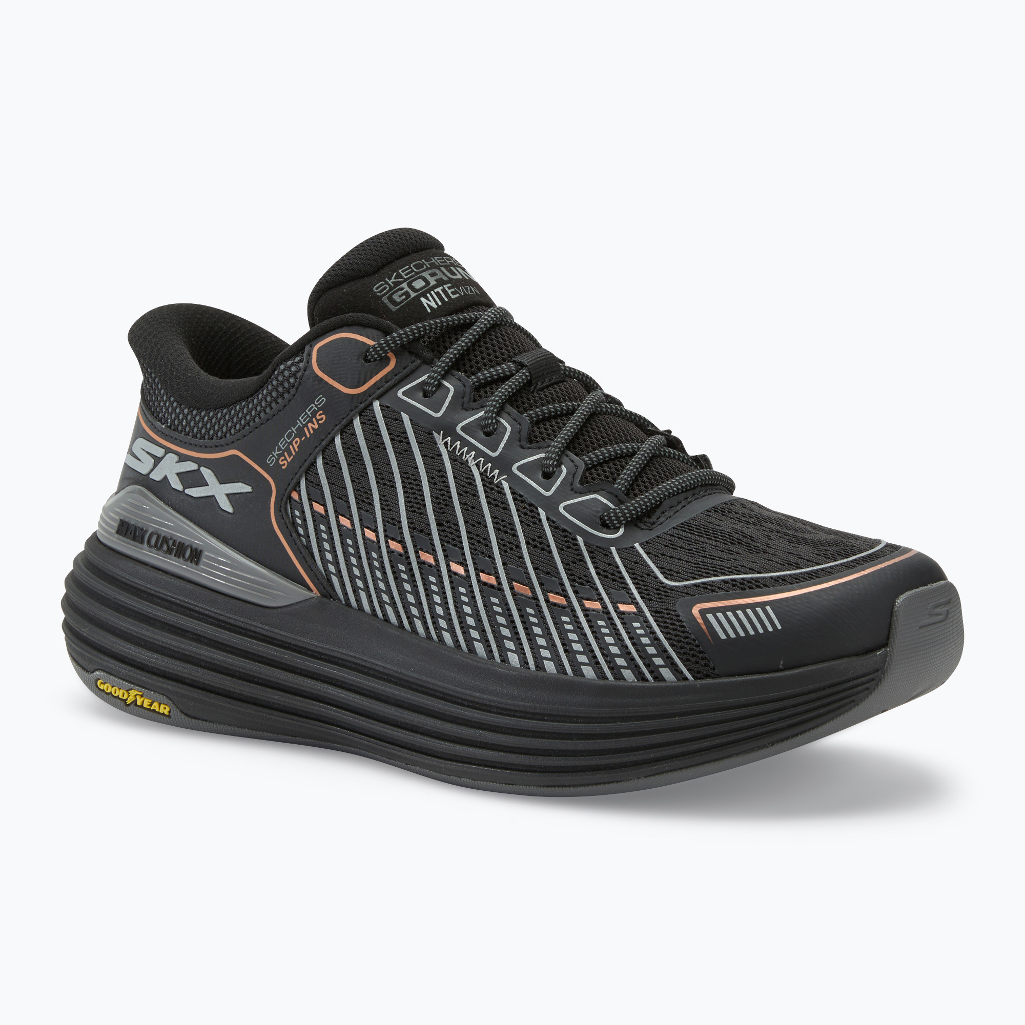 Buty męskie SKECHERS Max Cushioning Suspension Nitevizn black | WYSYŁKA W 24H | 30 DNI NA ZWROT