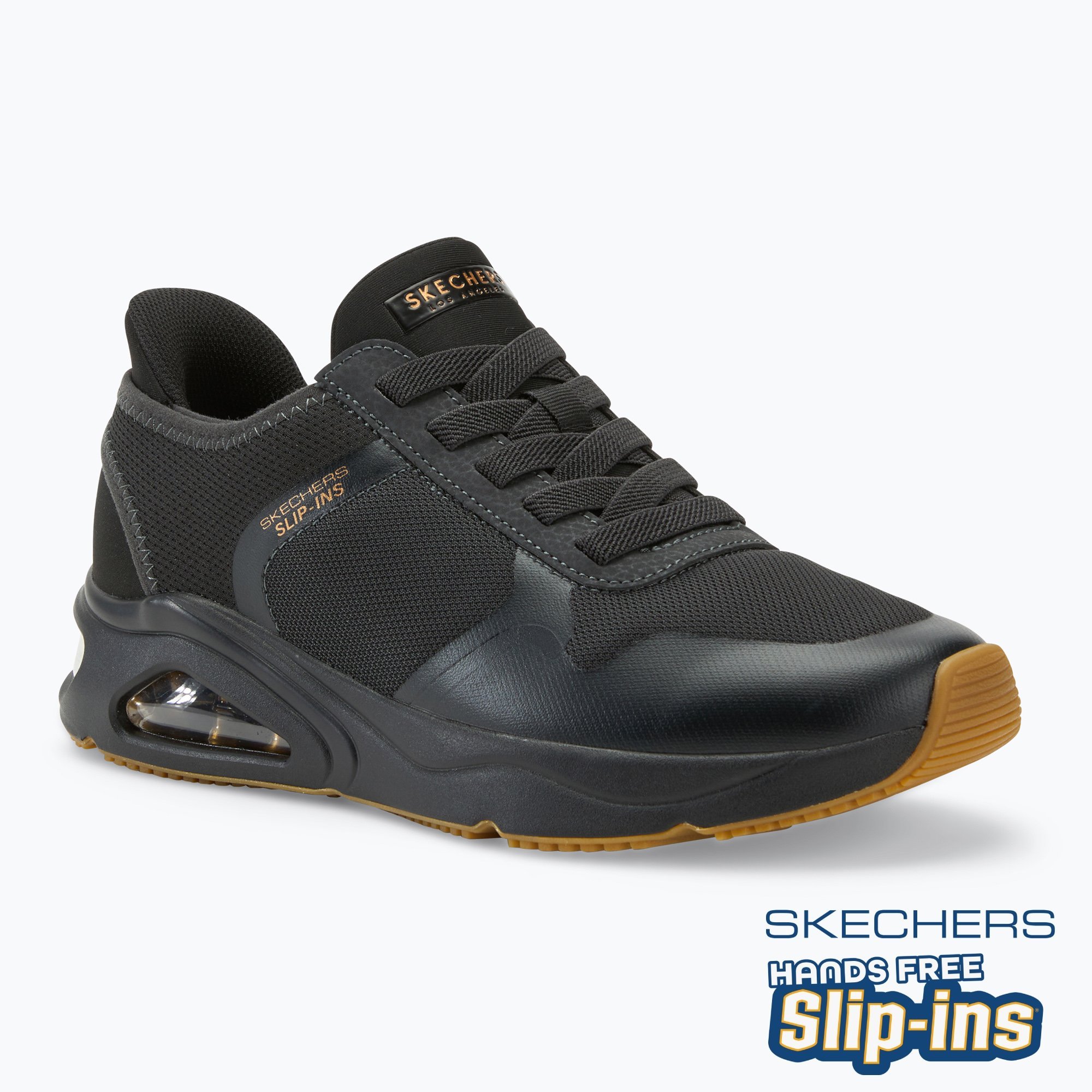 Buty męskie SKECHERS Uno Tres-Air Necessairy Comfort black 