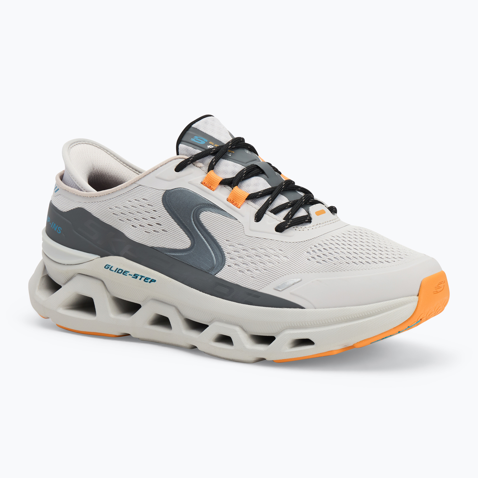 Buty męskie SKECHERS Glide Step Altus gray/orange | WYSYŁKA W 24H | 30 DNI NA ZWROT