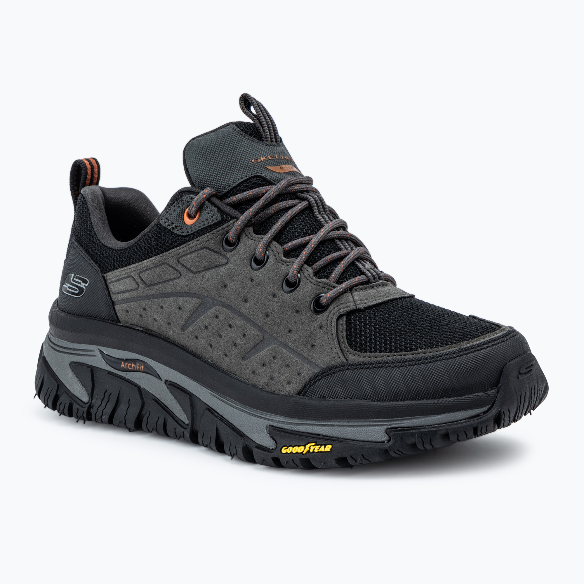 Buty męskie SKECHERS Arch Fit Road Walker Recon charcoal/black | WYSYŁKA W 24H | 30 DNI NA ZWROT