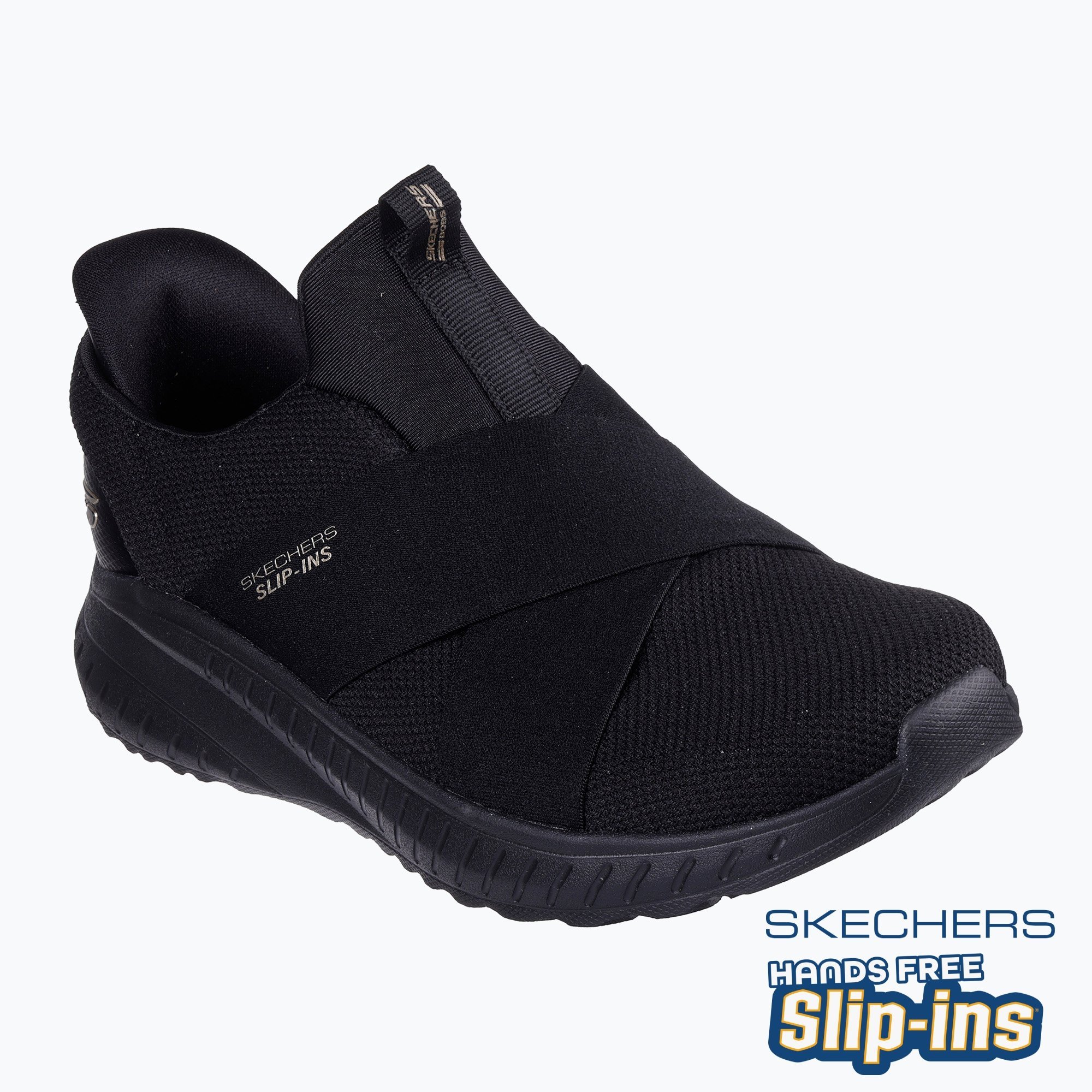 Buty damskie SKECHERS Bobs Squad Chaos Your Moment black 