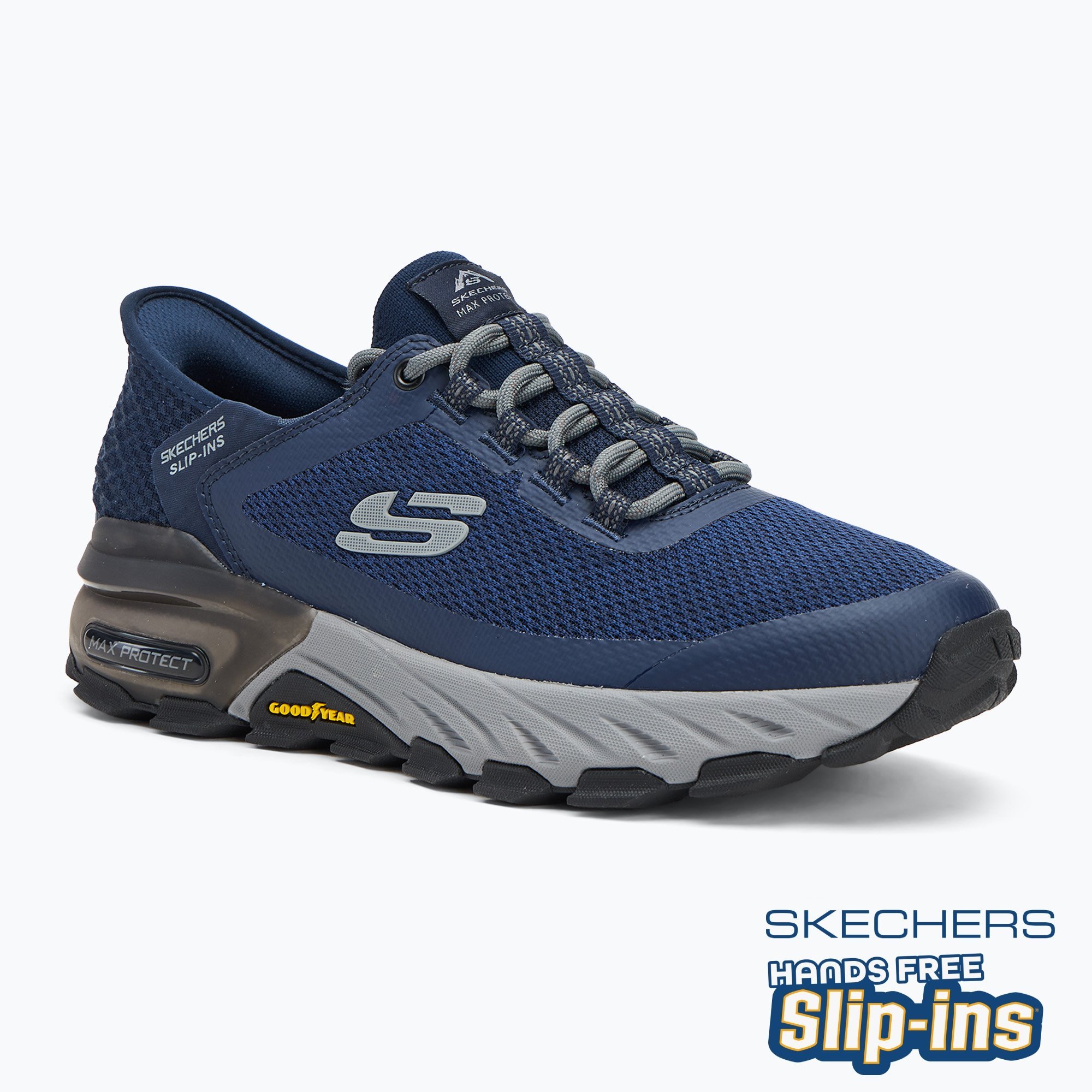 Buty męskie SKECHERS Max Protect Assembly navy 