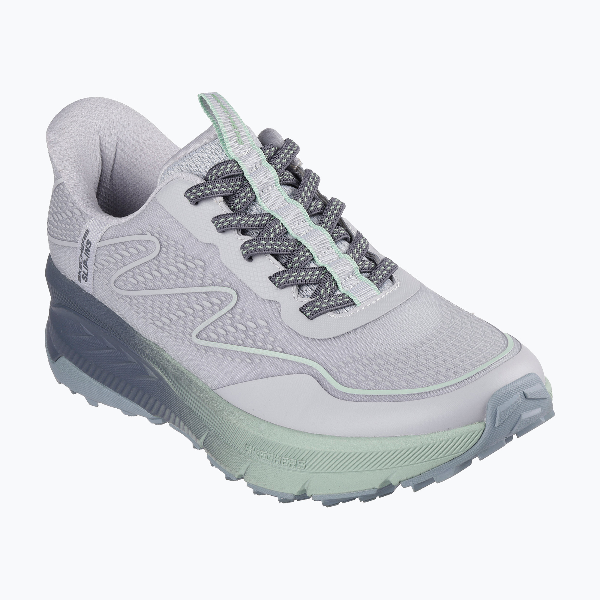 Buty damskie SKECHERS Switch Back Mist gray | WYSYŁKA W 24H | 30 DNI NA ZWROT