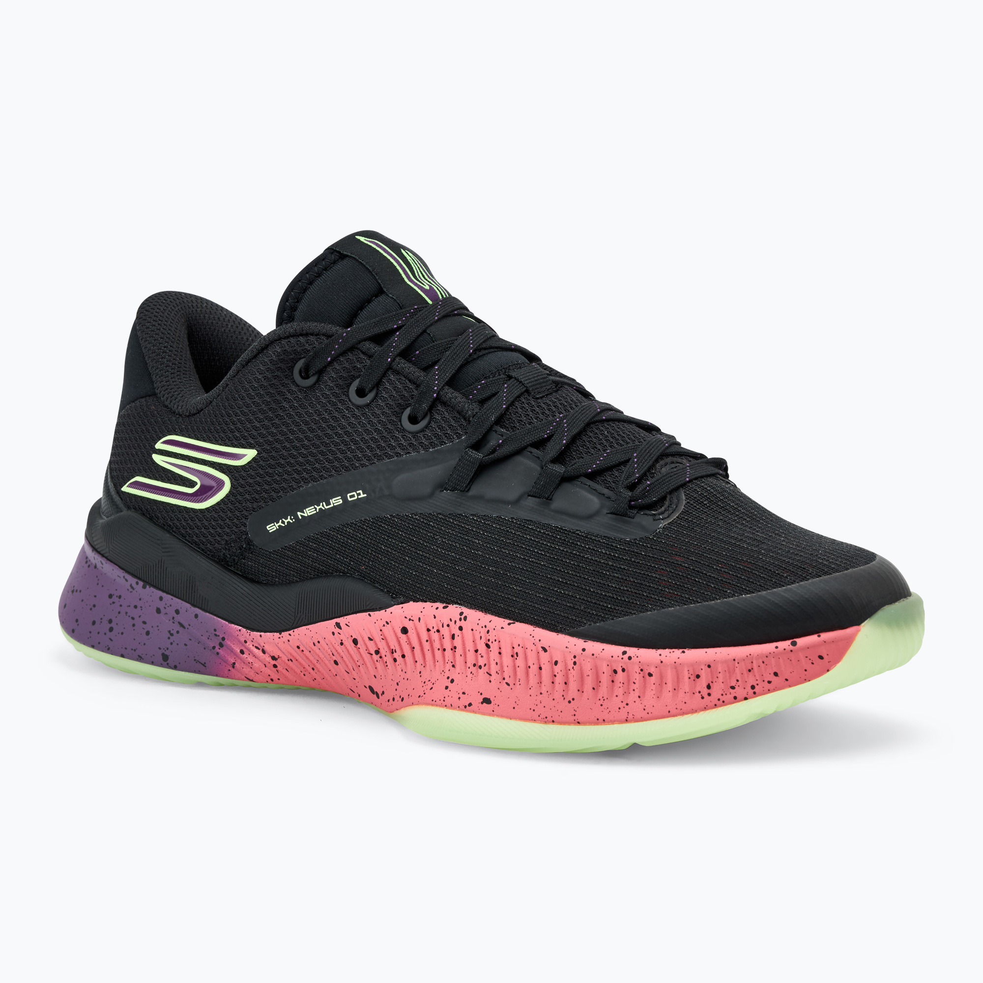 Buty do koszykówki męskie SKECHERS SKX Nexus black/purple/pink | WYSYŁKA W 24H | 30 DNI NA ZWROT