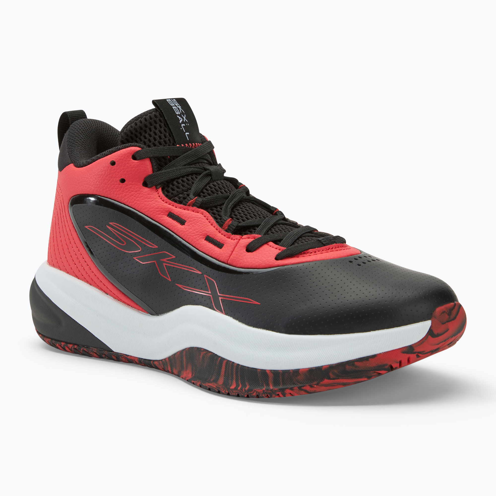 Buty do koszykówki męskie SKECHERS SKX League black/red | WYSYŁKA W 24H | 30 DNI NA ZWROT