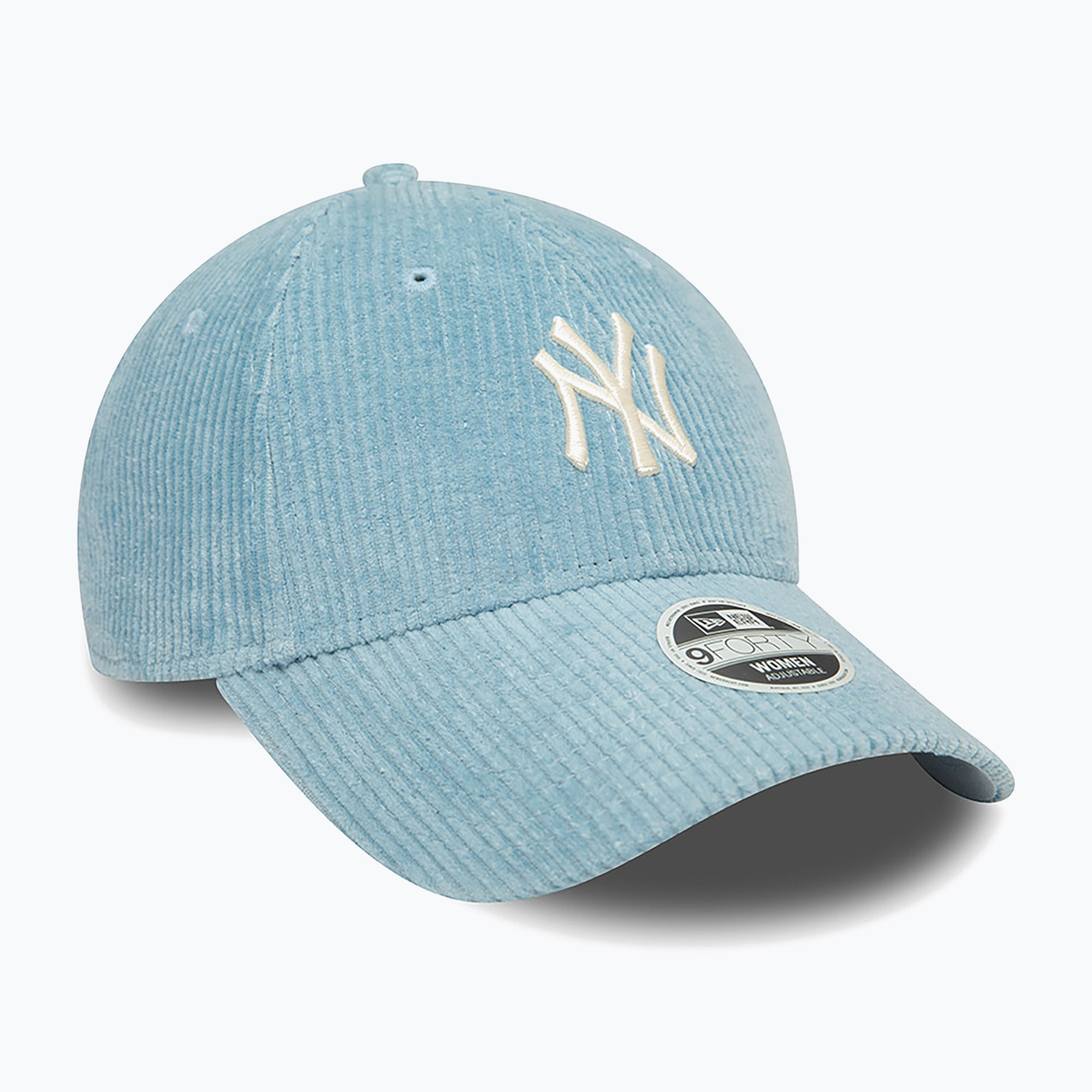 Czapka z daszkiem damska New Era Wmns Cord 940 Nyy pastel blue | WYSYŁKA W 24H | 30 DNI NA ZWROT