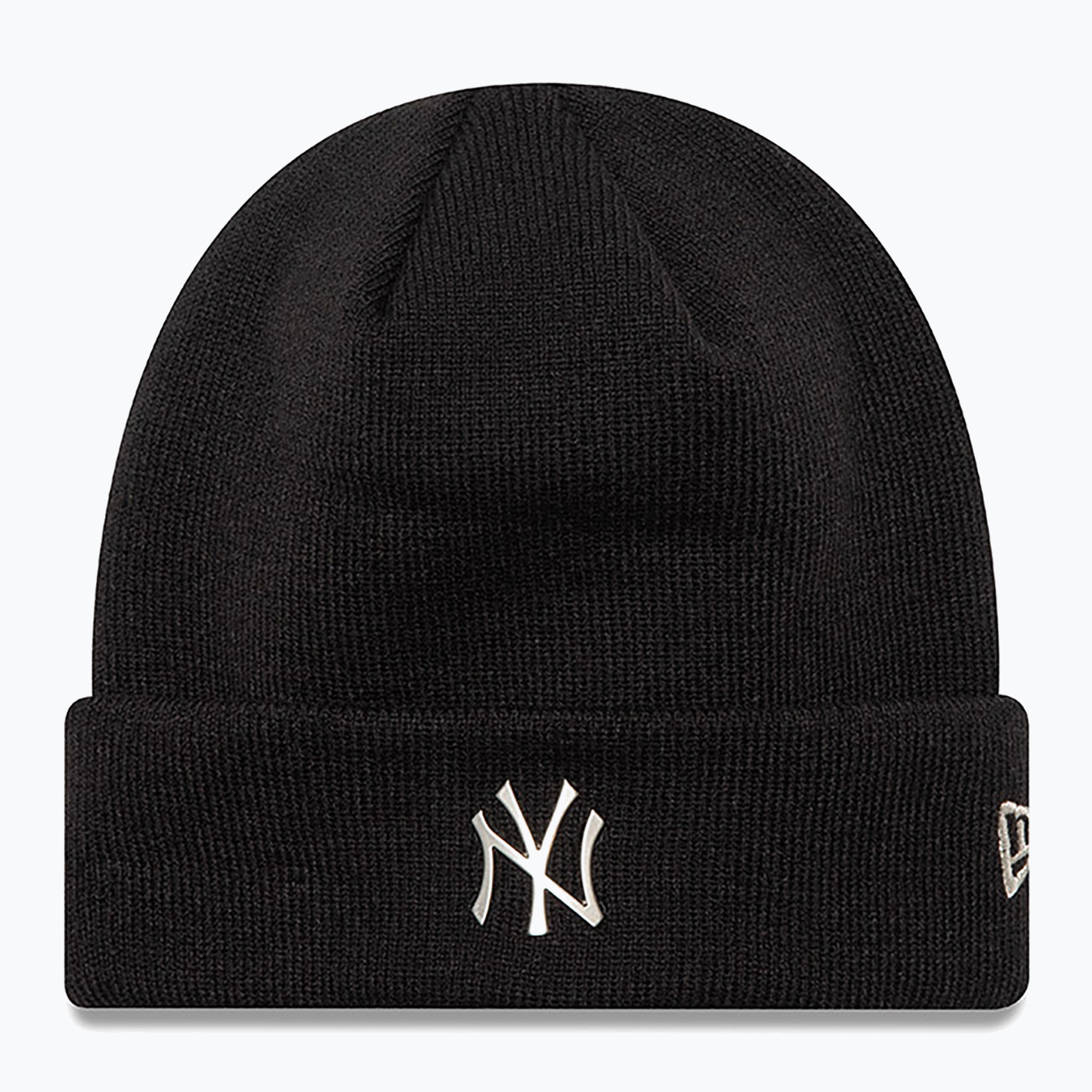 Czapka zimowa New Era Metallic Beanie Nyy black | WYSYŁKA W 24H | 30 DNI NA ZWROT