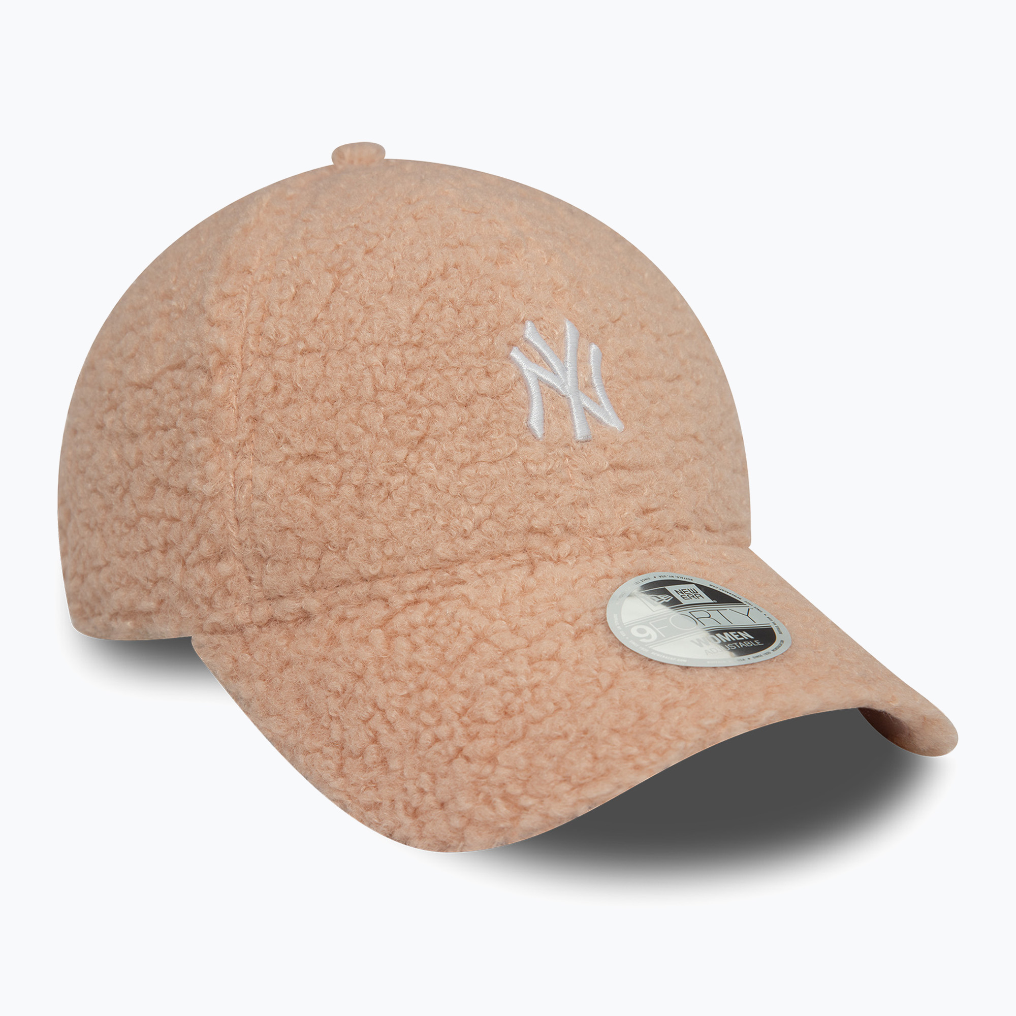 Czapka z daszkiem damska New Era Borg 9FORTY New York Yankees pastel pink | WYSYŁKA W 24H | 30 DNI NA ZWROT