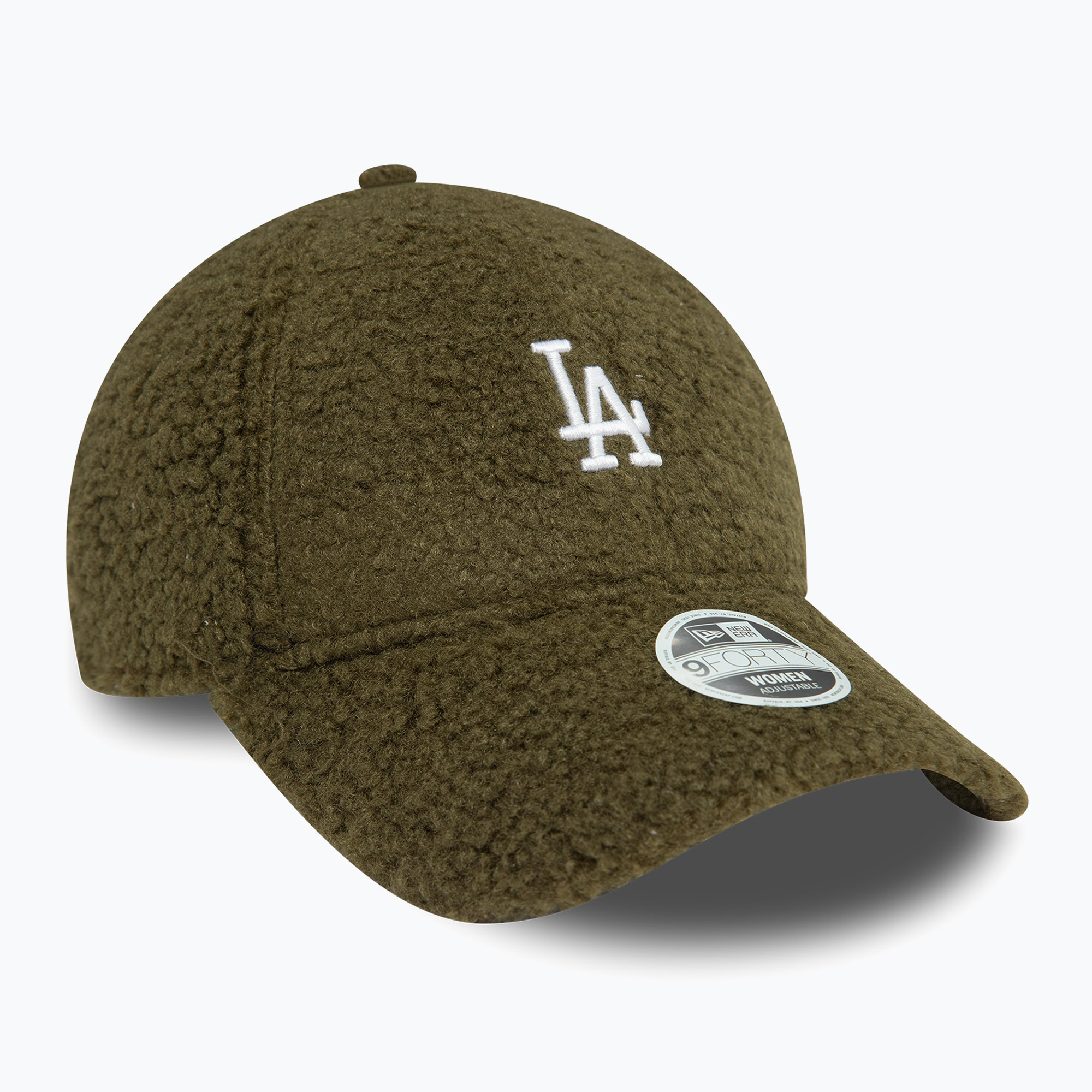 Czapka z daszkiem damska New Era Borg 9FORTY Los Angeles Dodgers dark green | WYSYŁKA W 24H | 30 DNI NA ZWROT