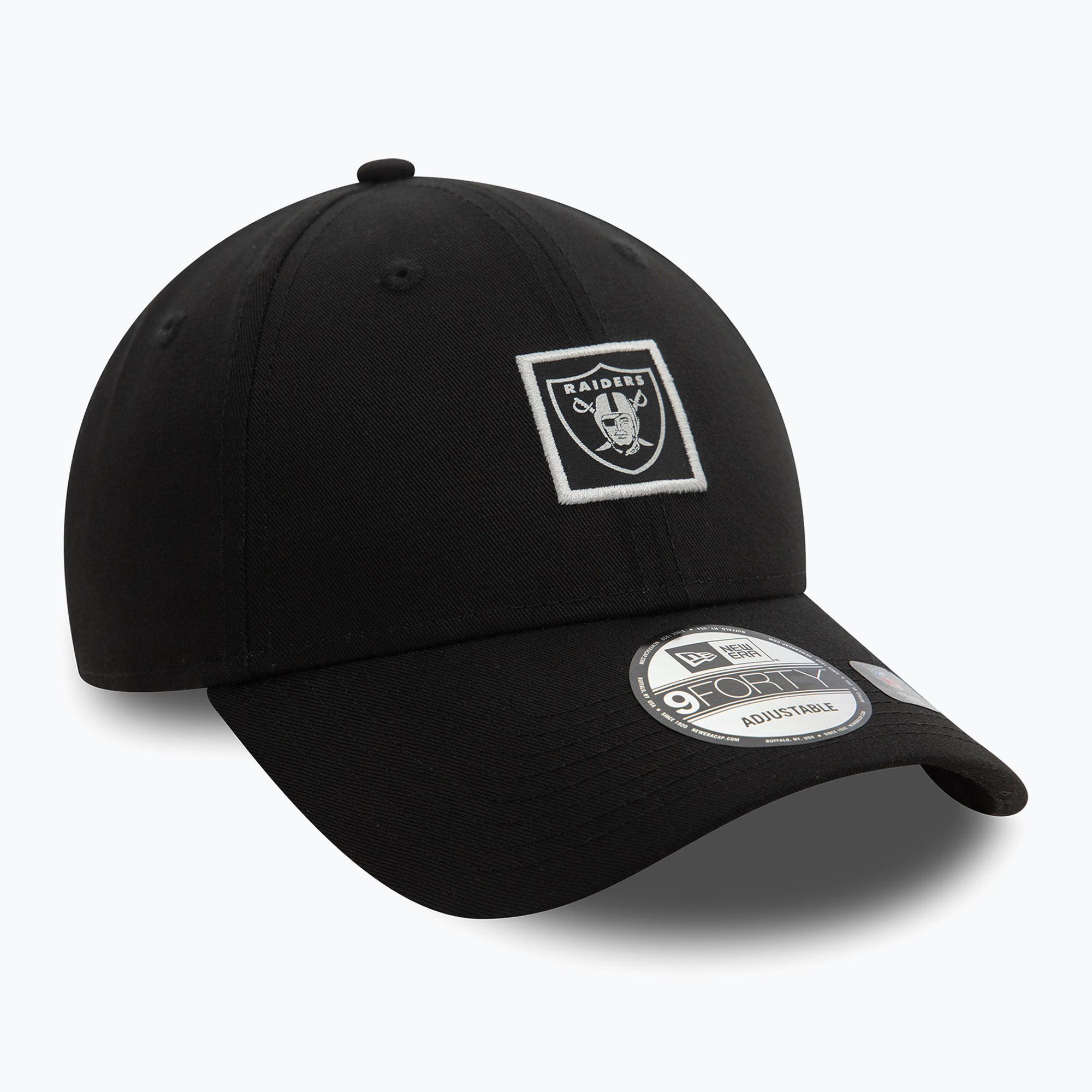 Czapka z daszkiem New Era Metallic Patch 9FORTY Las Vegas Raiders black | WYSYŁKA W 24H | 30 DNI NA ZWROT