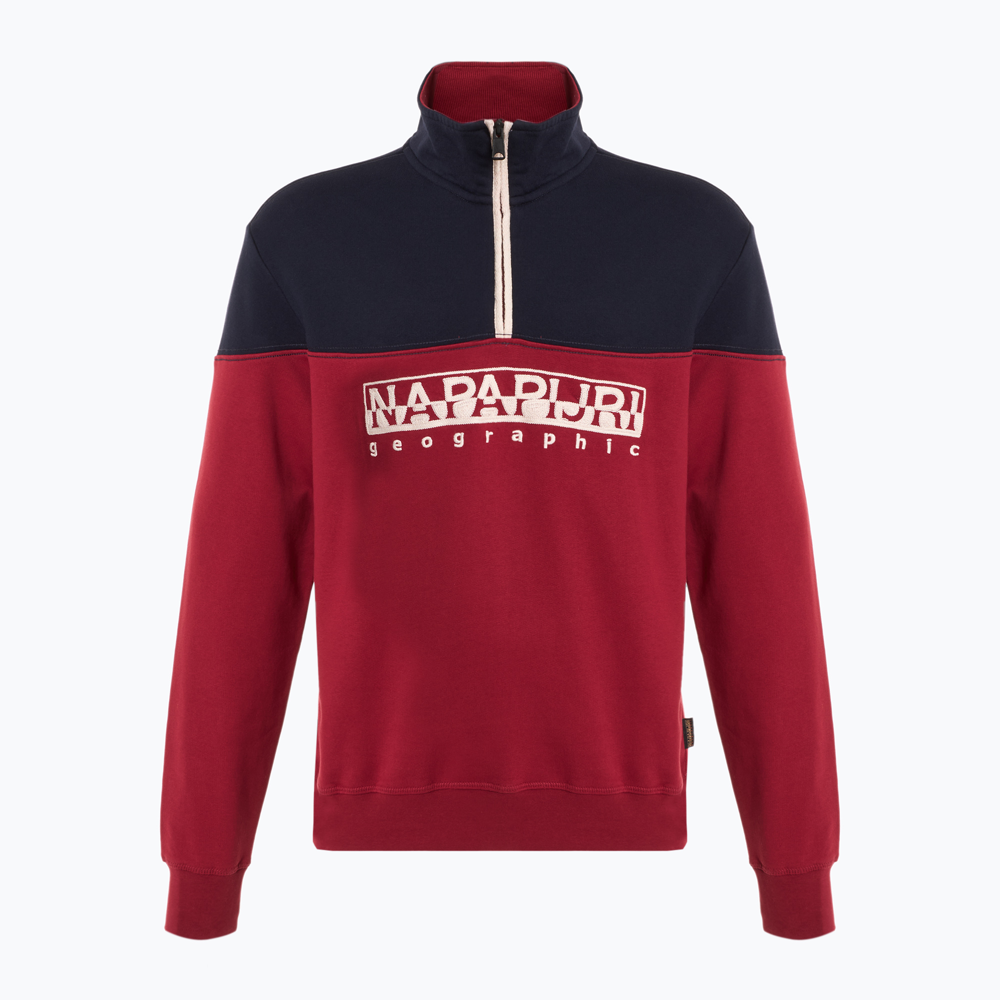 Bluza męska Napapijri B-Saturnia HZ tibetan red R1E | WYSYŁKA W 24H | 30 DNI NA ZWROT