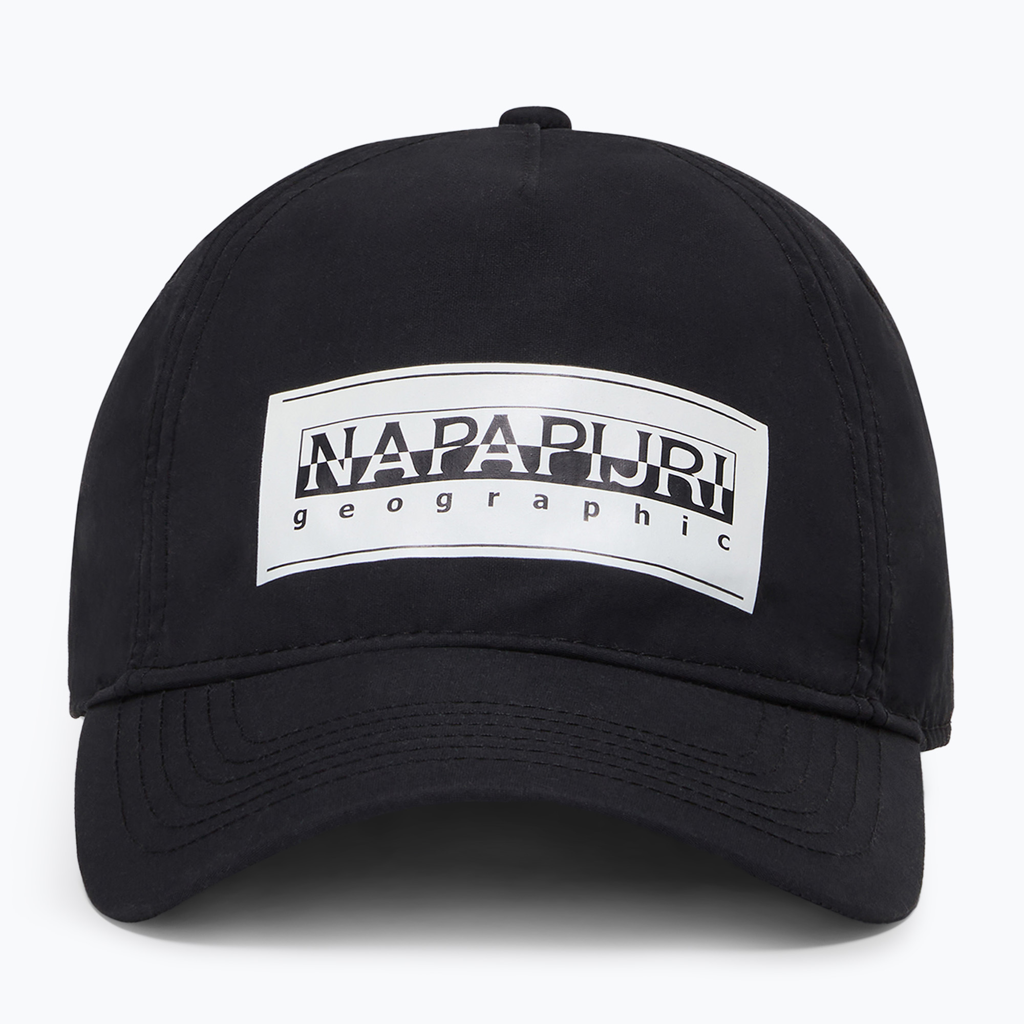 Czapka z daszkiem męska Napapijri F-Box Logo black 041 | WYSYŁKA W 24H | 30 DNI NA ZWROT