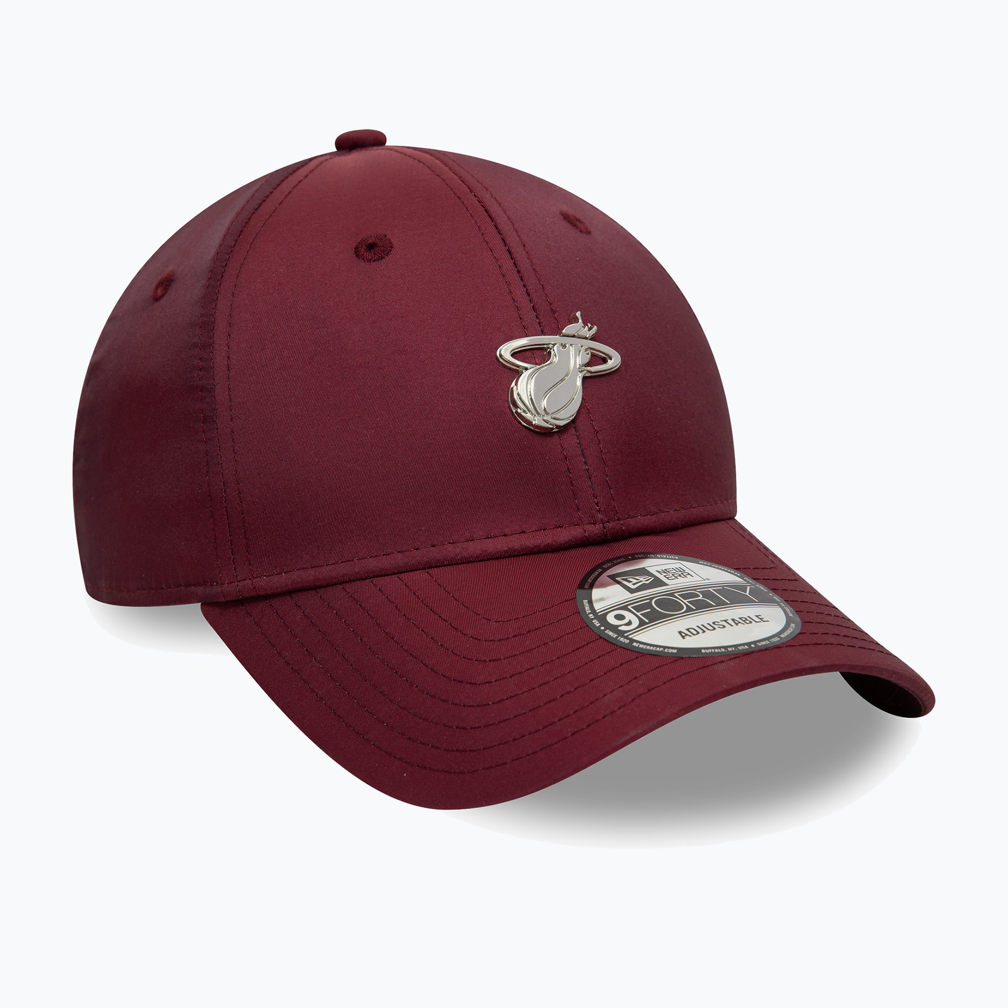 Czapka z daszkiem New Era NBA Tech 9Forty Maiami Heat dark red | WYSYŁKA W 24H | 30 DNI NA ZWROT