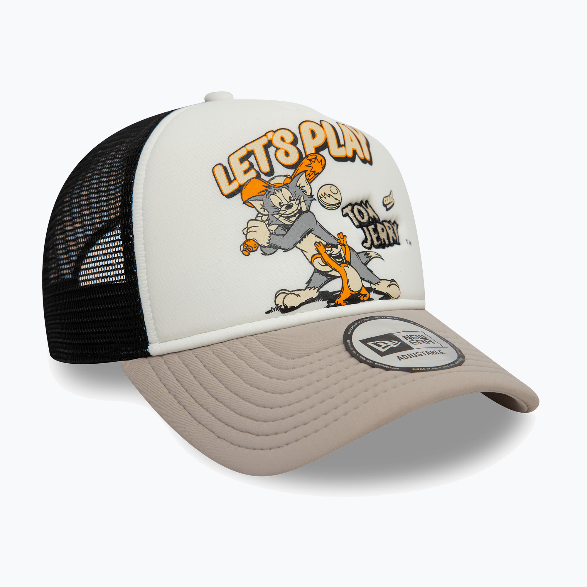 Czapka z daszkiem New Era Tom And Jerry Trucker grey | WYSYŁKA W 24H | 30 DNI NA ZWROT