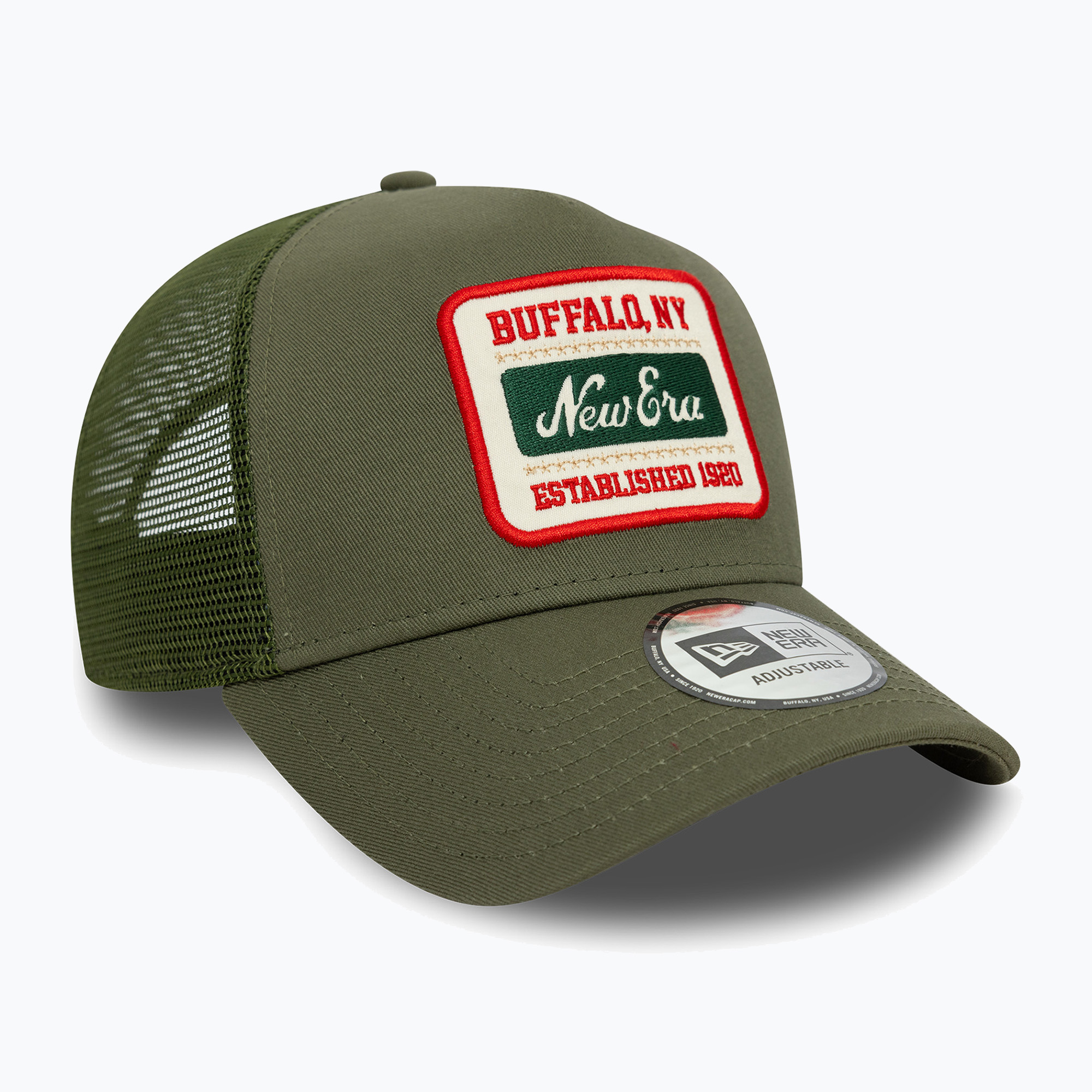 Czapka z daszkiem New Era NE Patch Trucker green med | WYSYŁKA W 24H | 30 DNI NA ZWROT