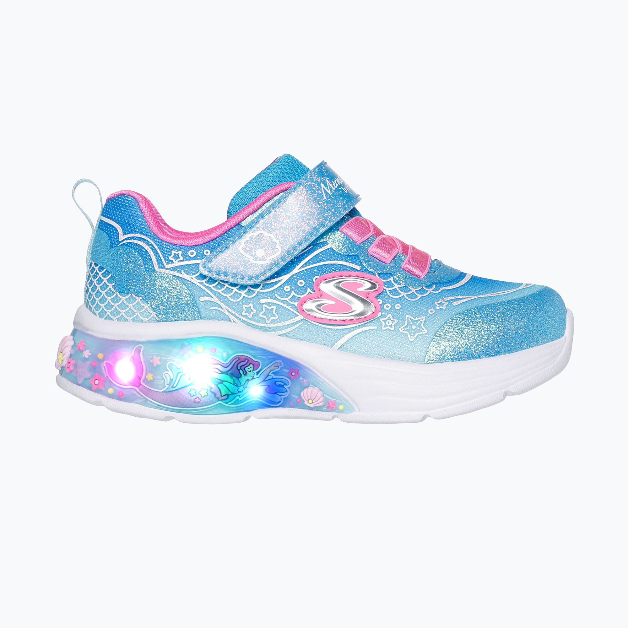 Buty dziecięce Skechers My Dreamers Lil Mermaid blue/multi 